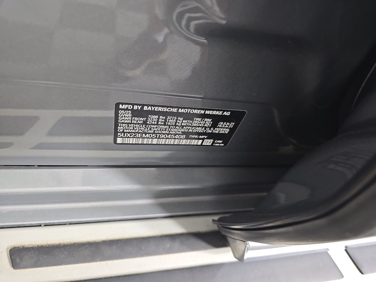 2026 BMW X7 xDrive40i AWD