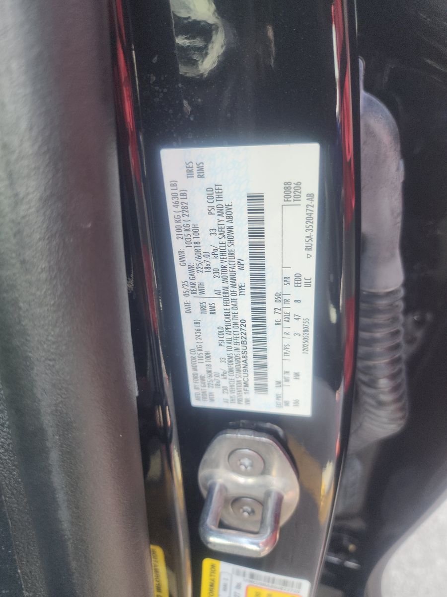 2025 Ford Escape ST-Line Select AWD