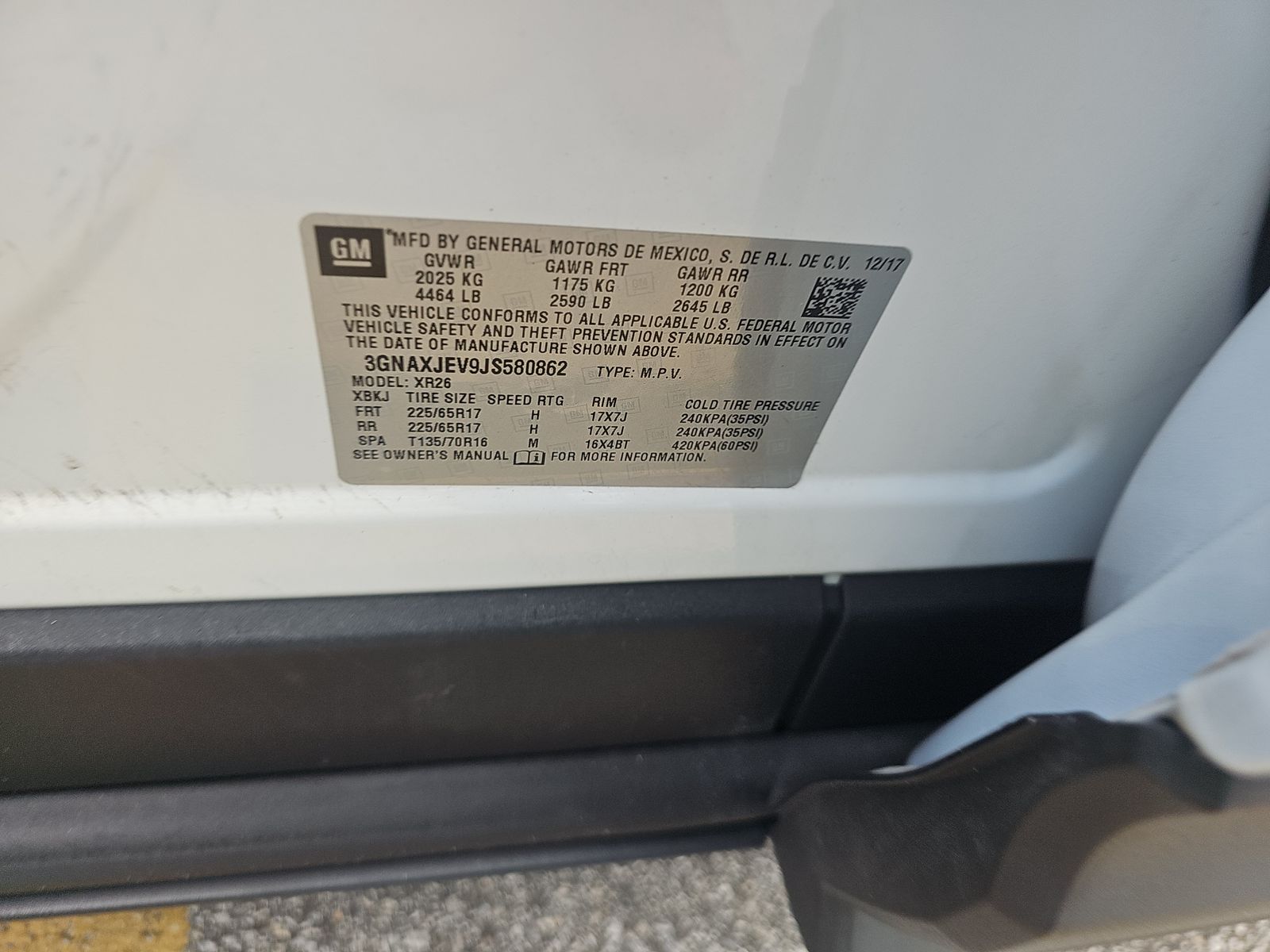 2018 Chevrolet Equinox LT FWD
