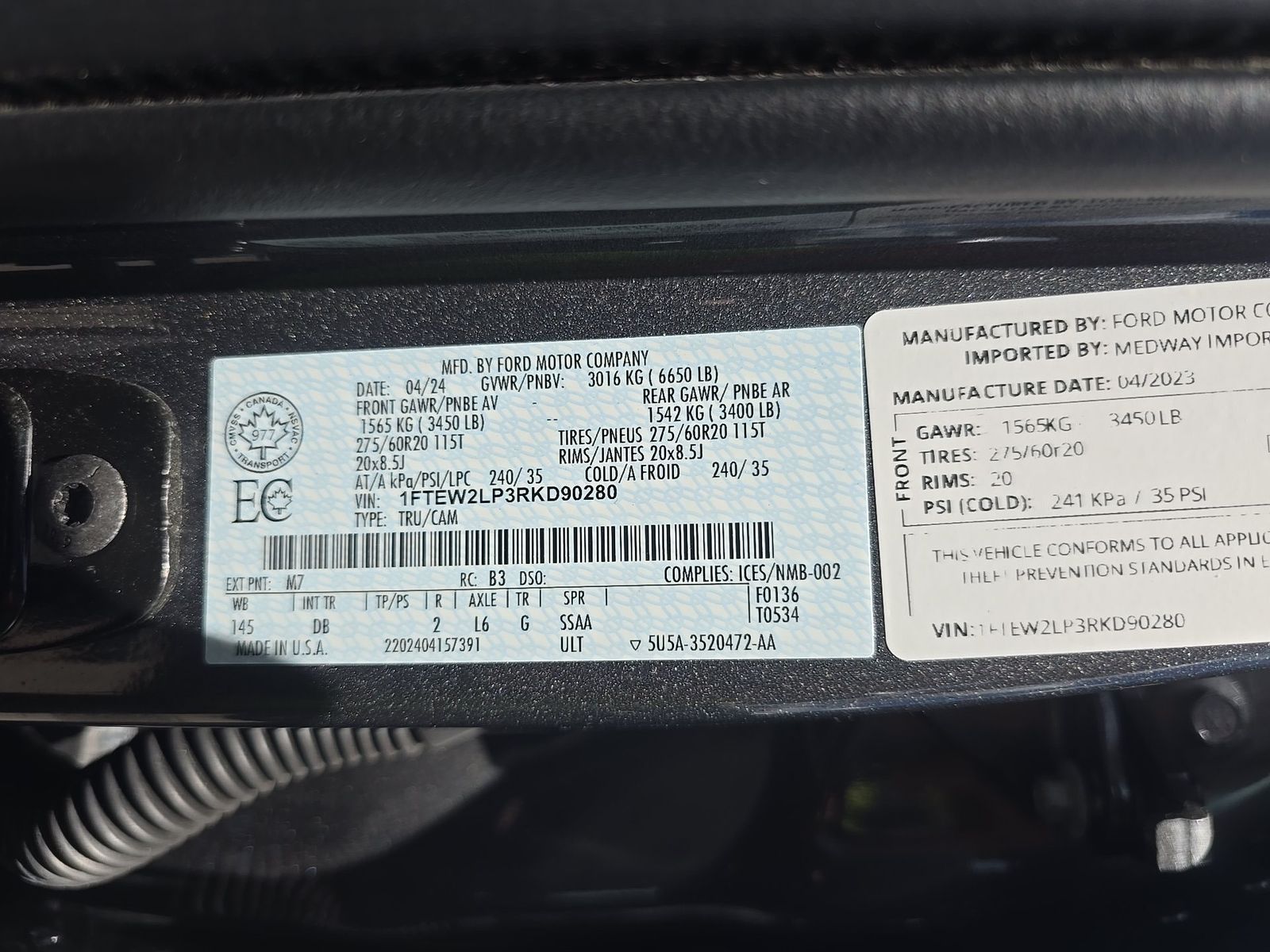 2024 Ford F-150 STX AWD