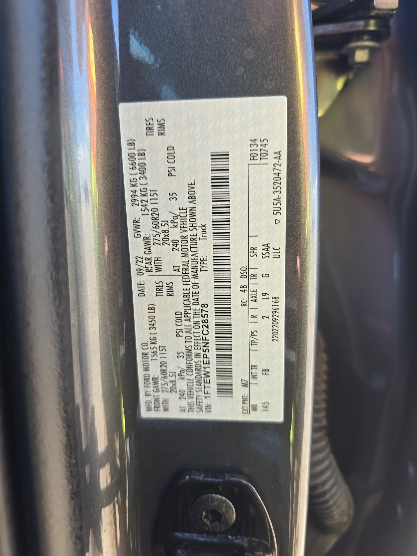 2022 Ford F-150 XLT AWD