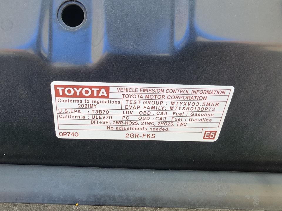 2021 Toyota Camry TRD FWD