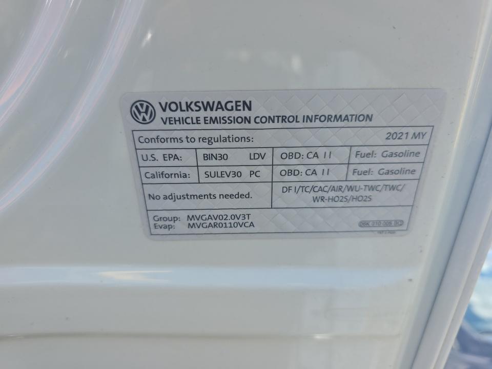 2021 Volkswagen Golf GTI 2.0T SE FWD