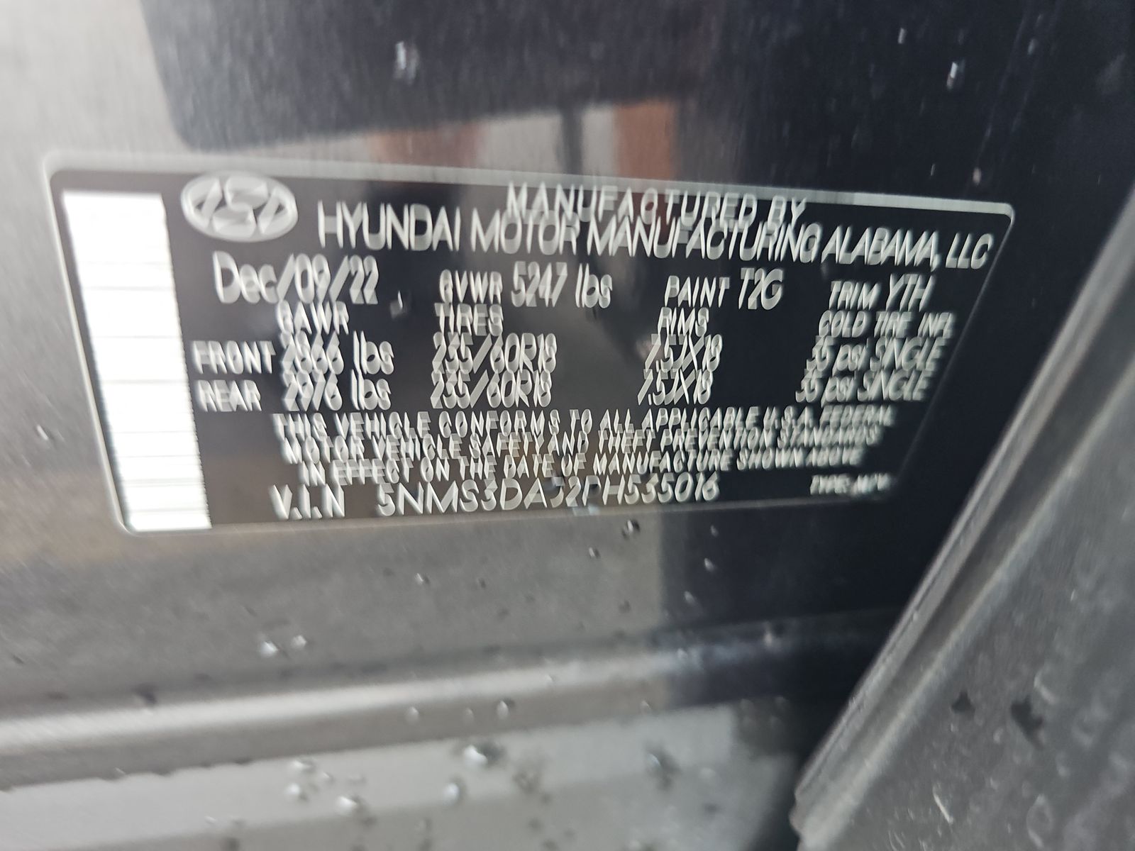 2023 Hyundai Santa Fe SEL AWD
