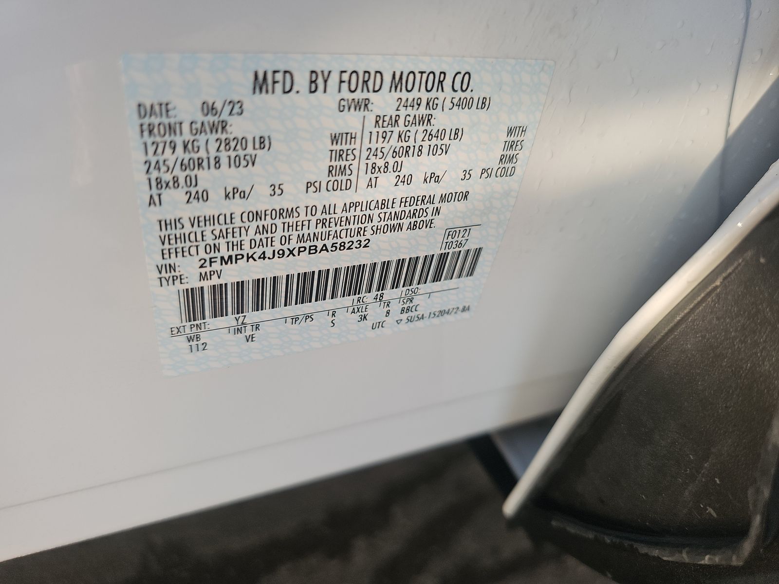 2023 Ford Edge SEL AWD