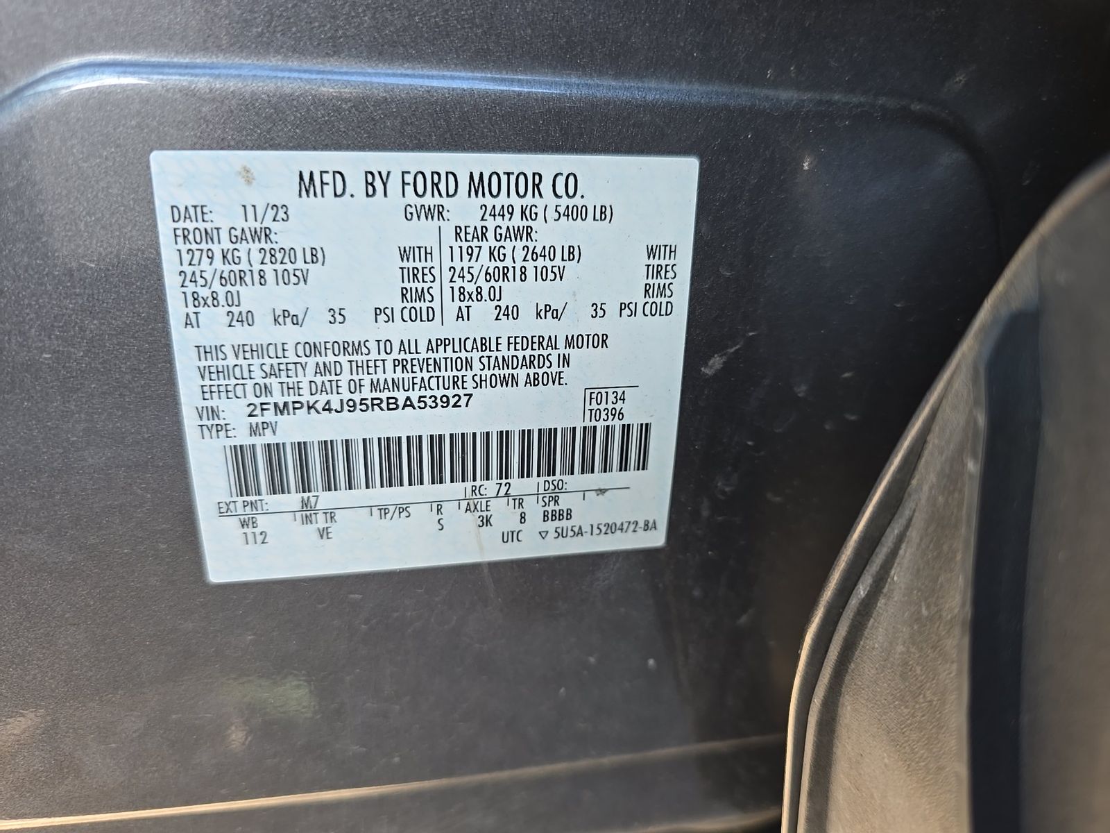 2024 Ford Edge SEL AWD