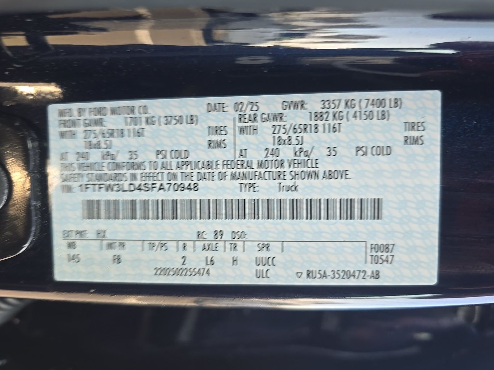 2025 Ford F-150 Hybrid XLT AWD