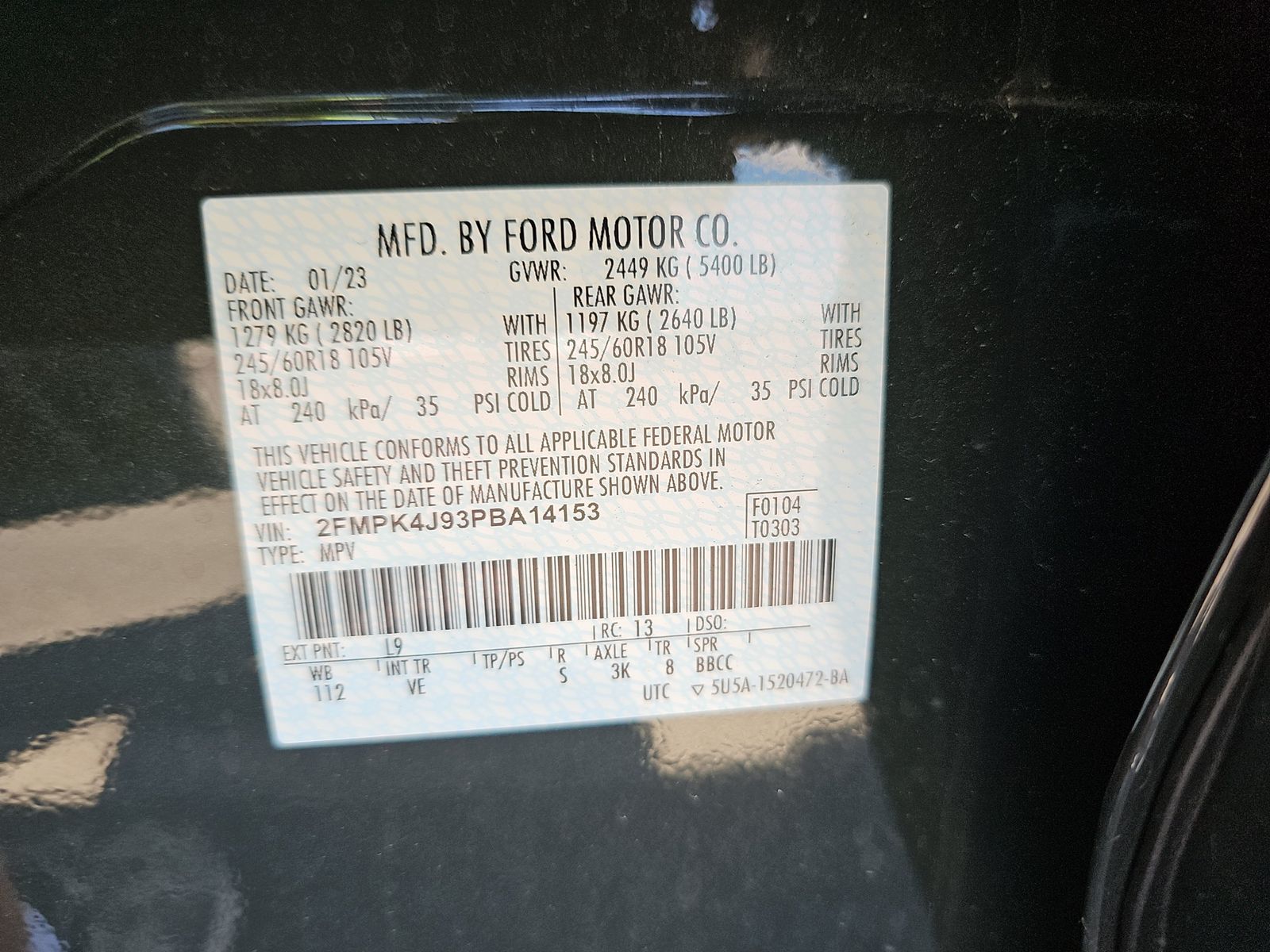 2023 Ford Edge SEL AWD