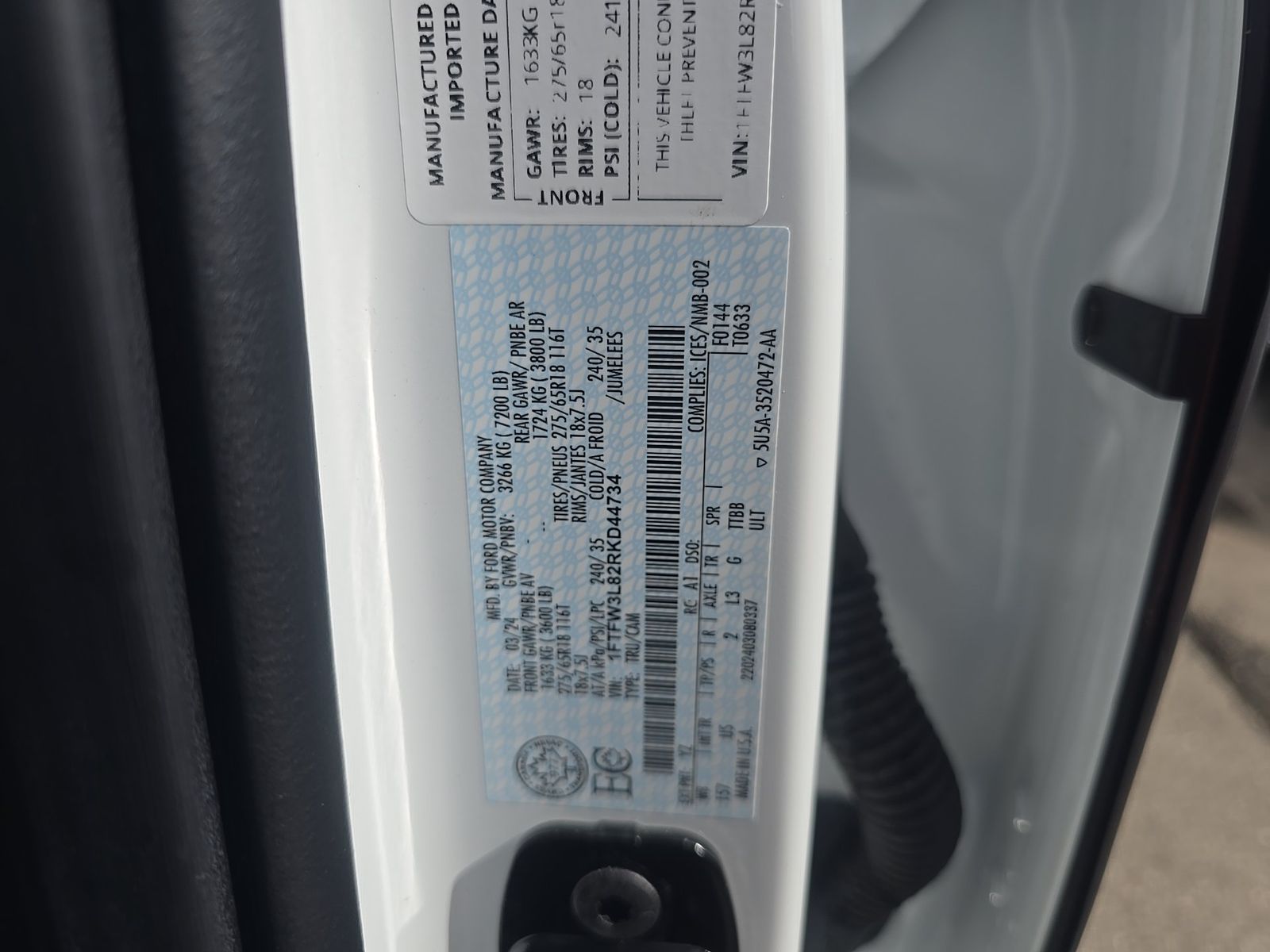 2024 Ford F-150 XLT AWD