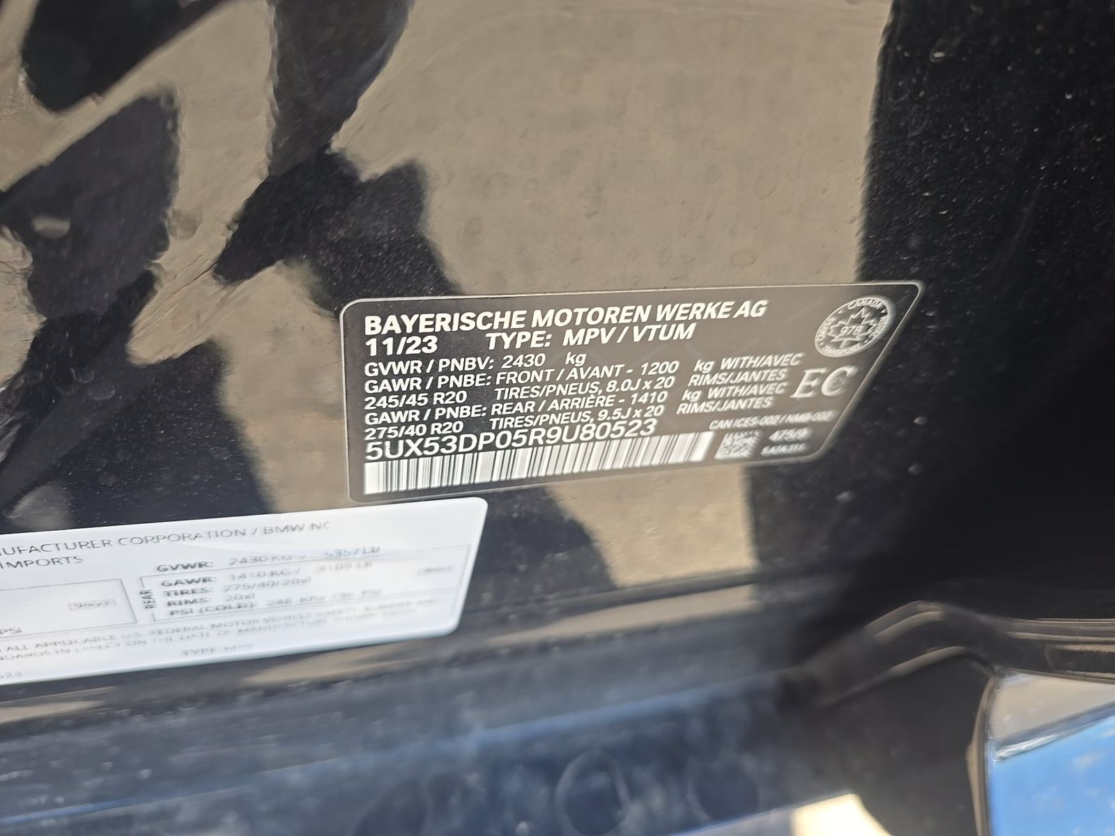 2024 BMW X3 xDrive30i AWD