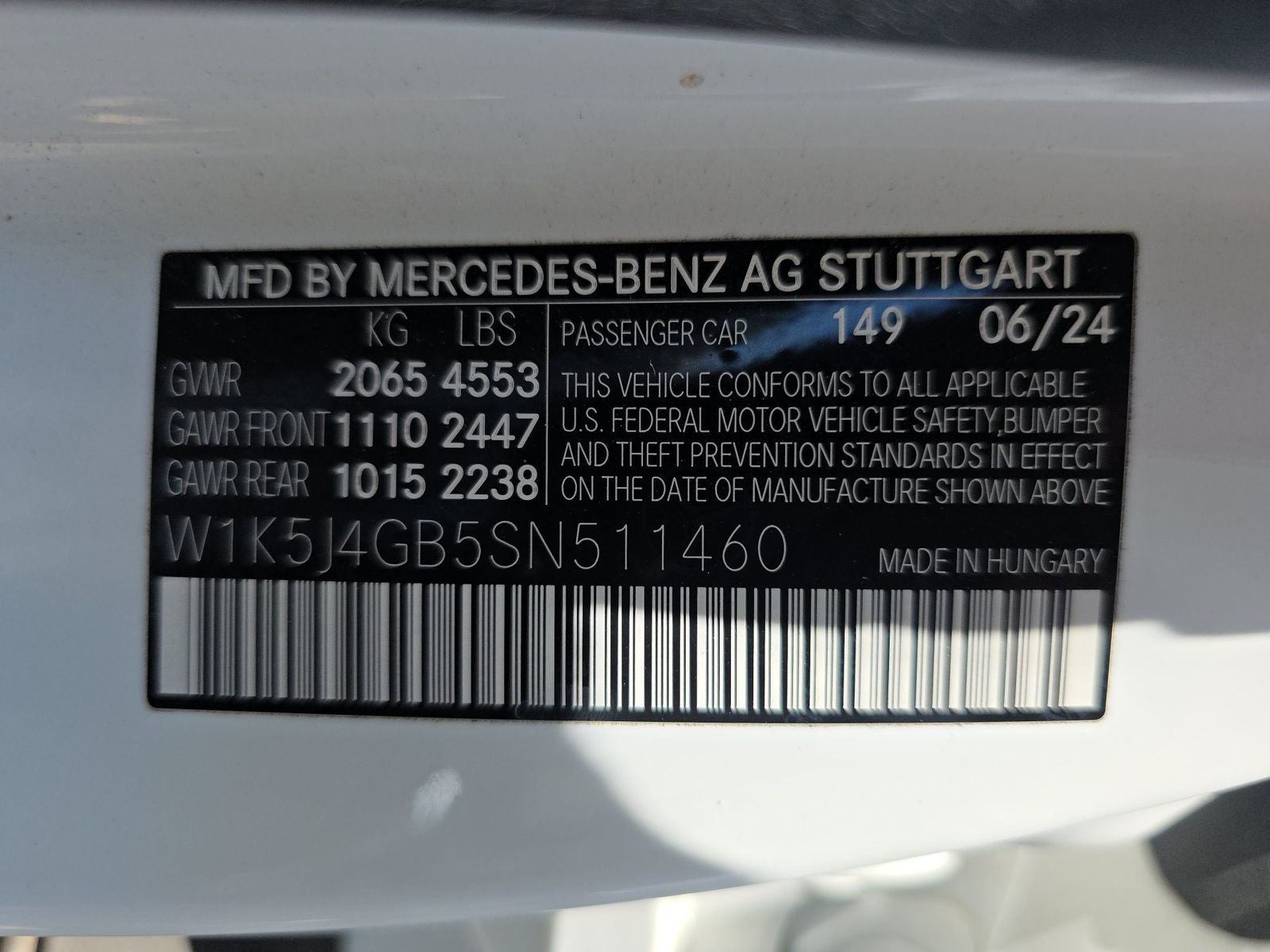 2025 Mercedes-Benz CLA CLA 250 FWD