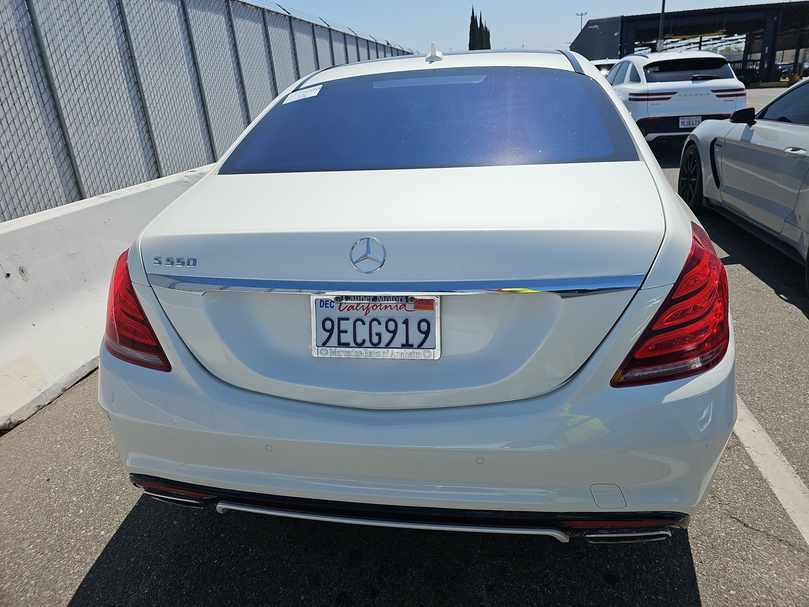 2016 Mercedes-Benz S-Class S 550 RWD