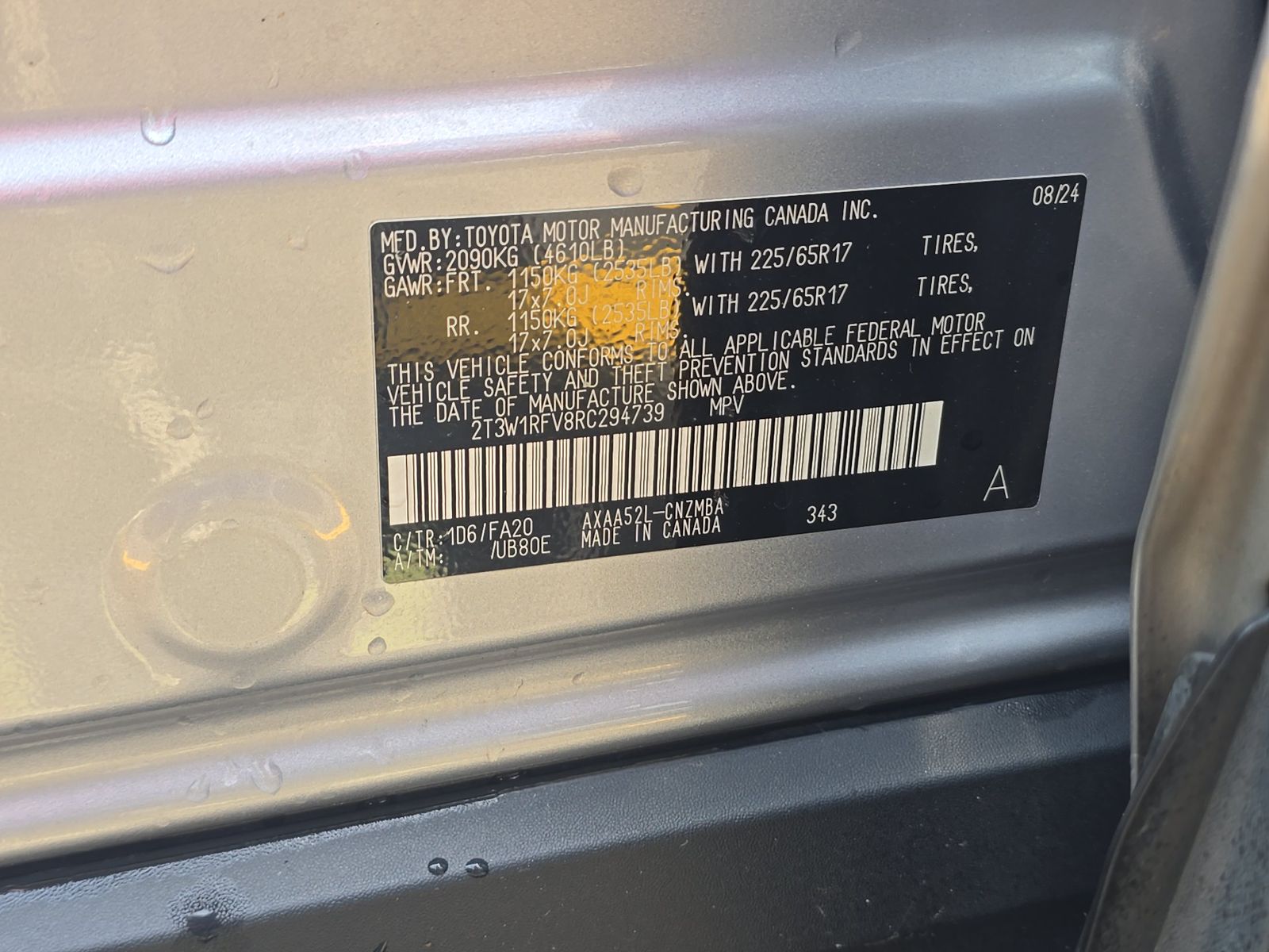 2024 Toyota RAV4 XLE FWD