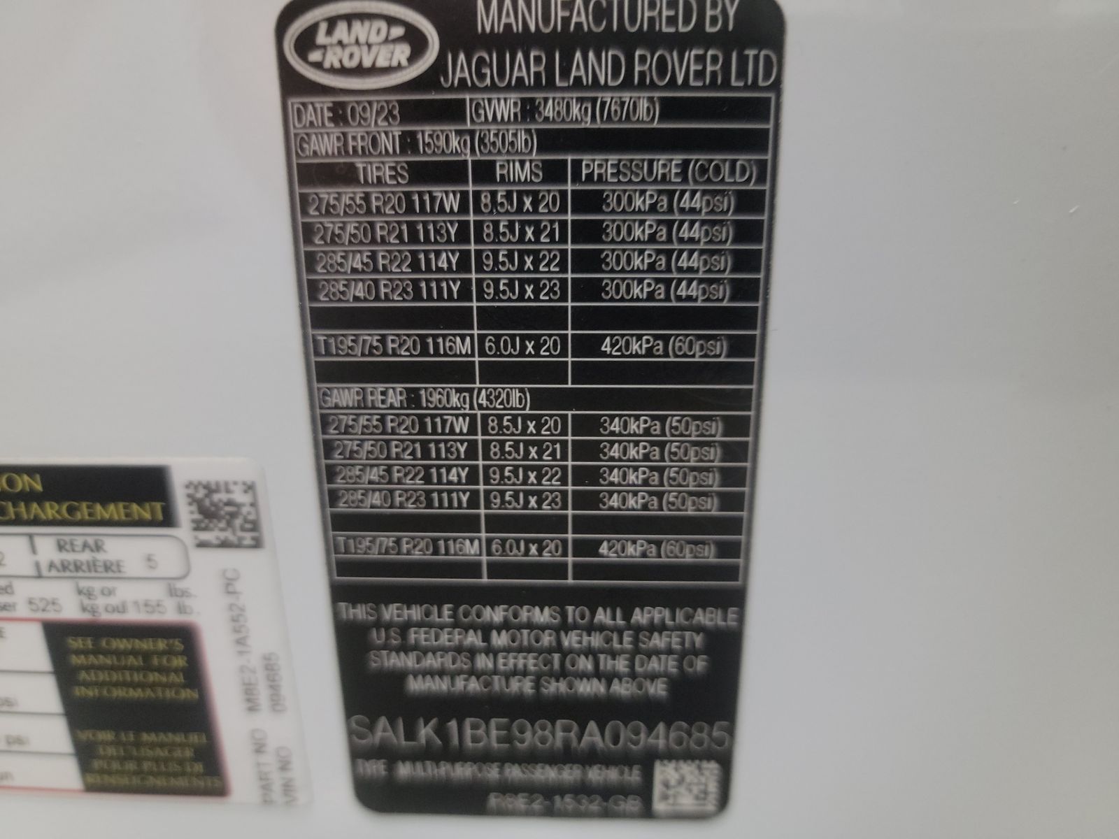 2024 Land Rover Range Rover Autobiography LWB AWD