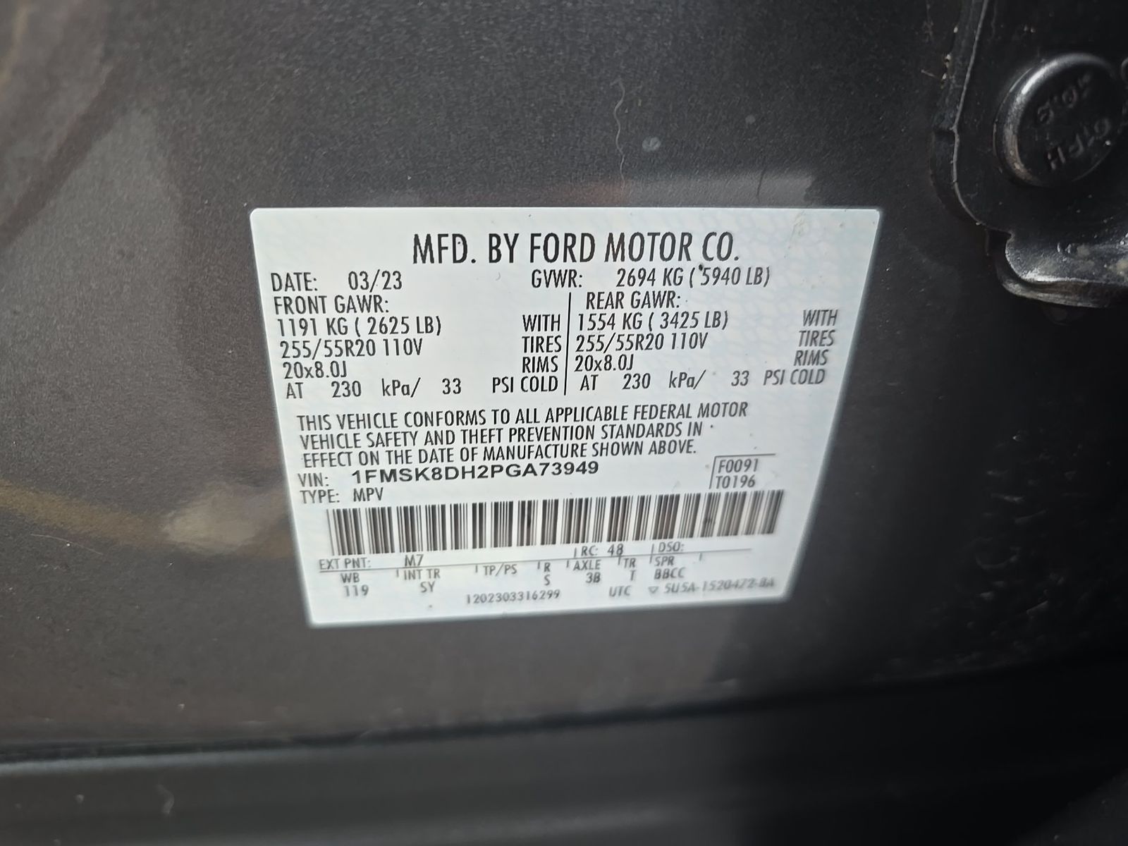 2023 Ford Explorer XLT AWD