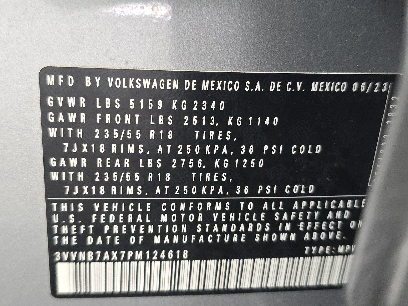 2023 Volkswagen Tiguan 2.0T SE FWD