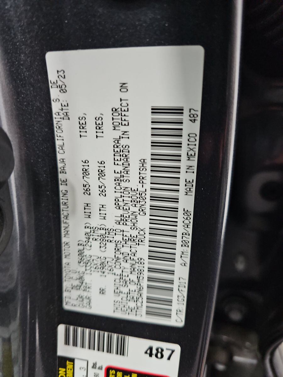 2023 Toyota Tacoma TRD Off-Road AWD
