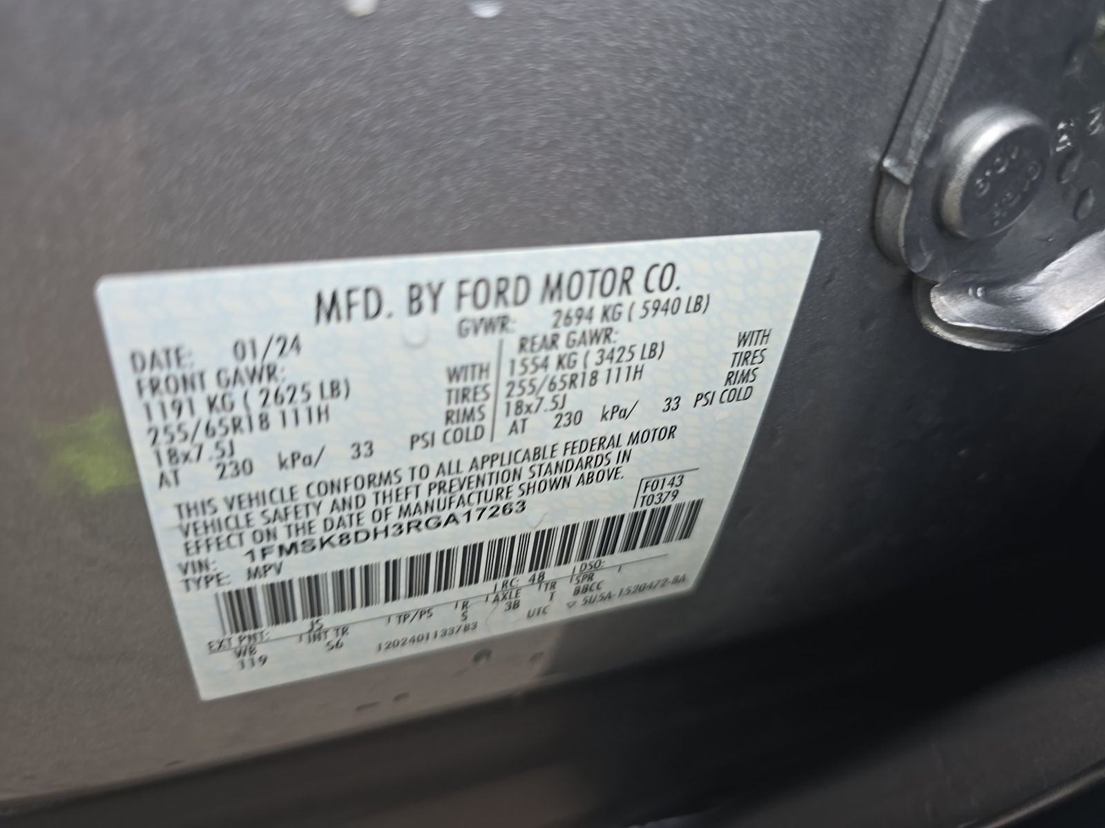 2024 Ford Explorer XLT AWD