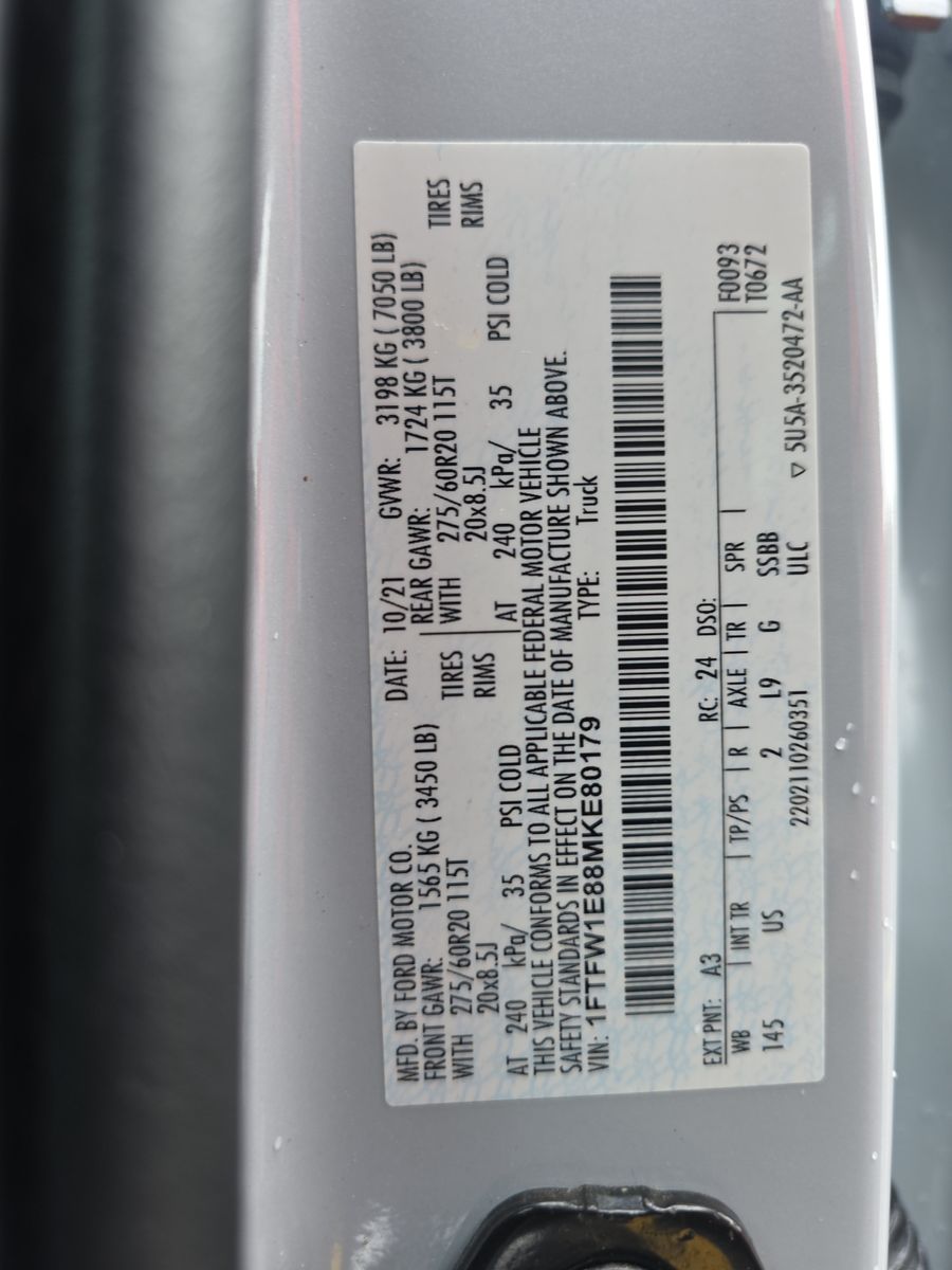 2021 Ford F-150 XLT AWD