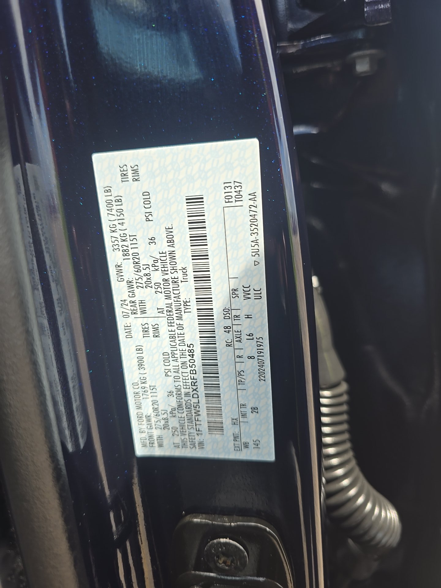 2024 Ford F-150 Hybrid Lariat AWD