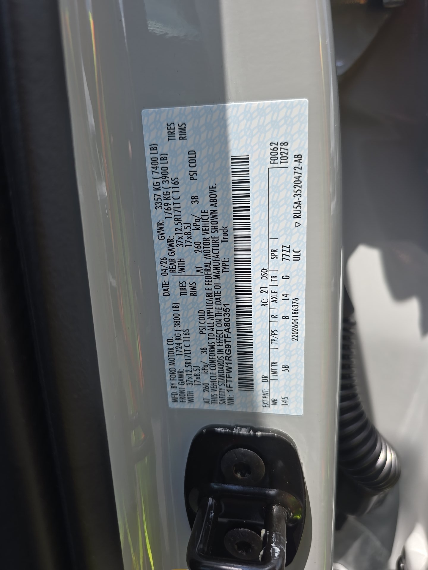 2026 Ford F-150 Raptor AWD