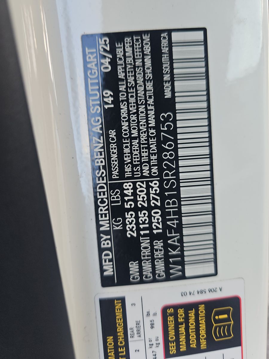 2025 Mercedes-Benz C-Class C 300 AWD