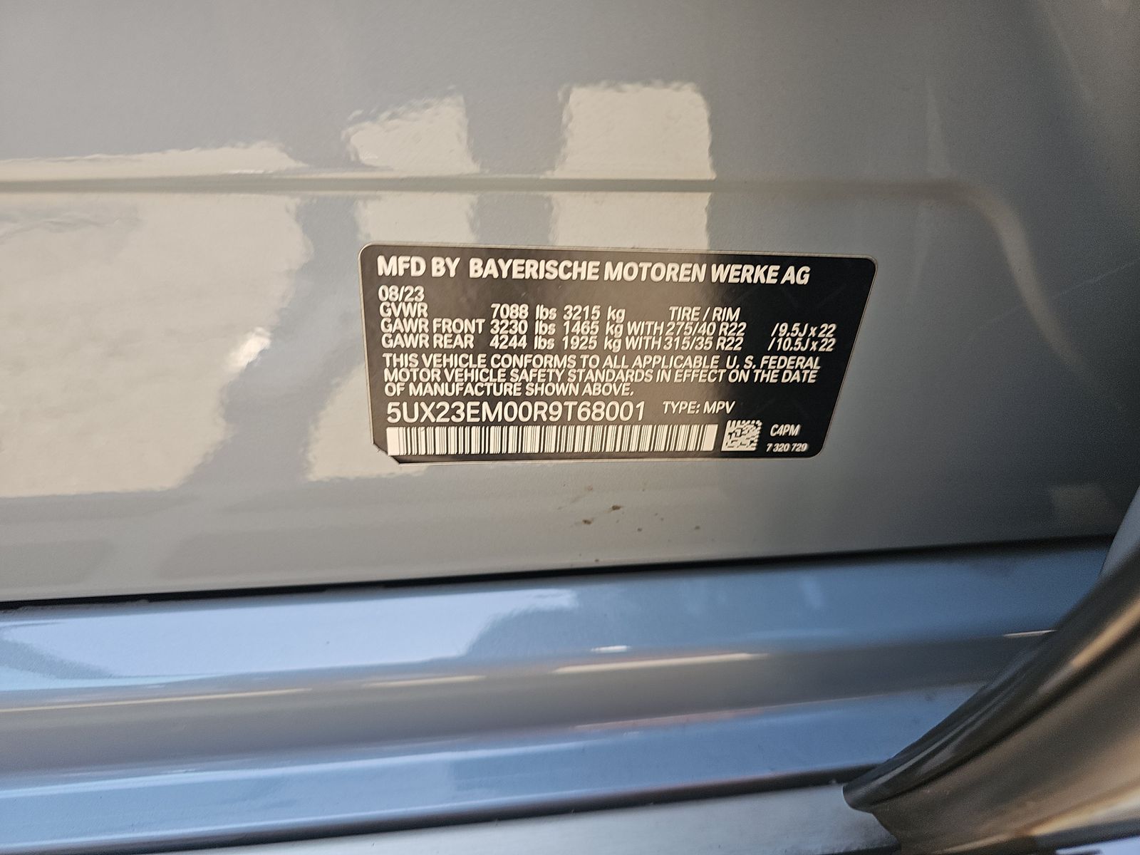 2024 BMW X7 xDrive40i AWD