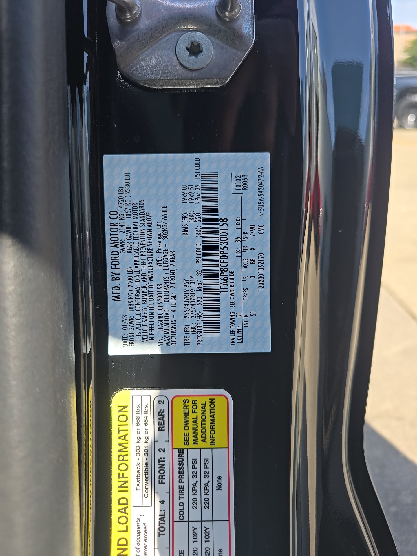 2023 Ford Mustang GT Premium RWD