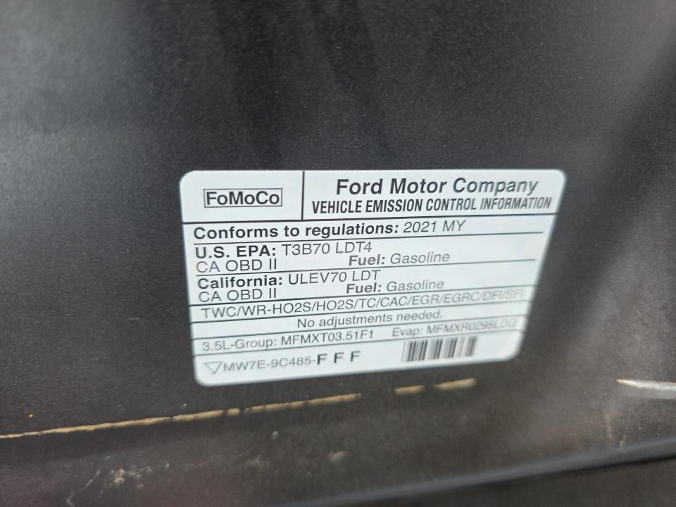 2021 Ford F-150 Hybrid Lariat AWD