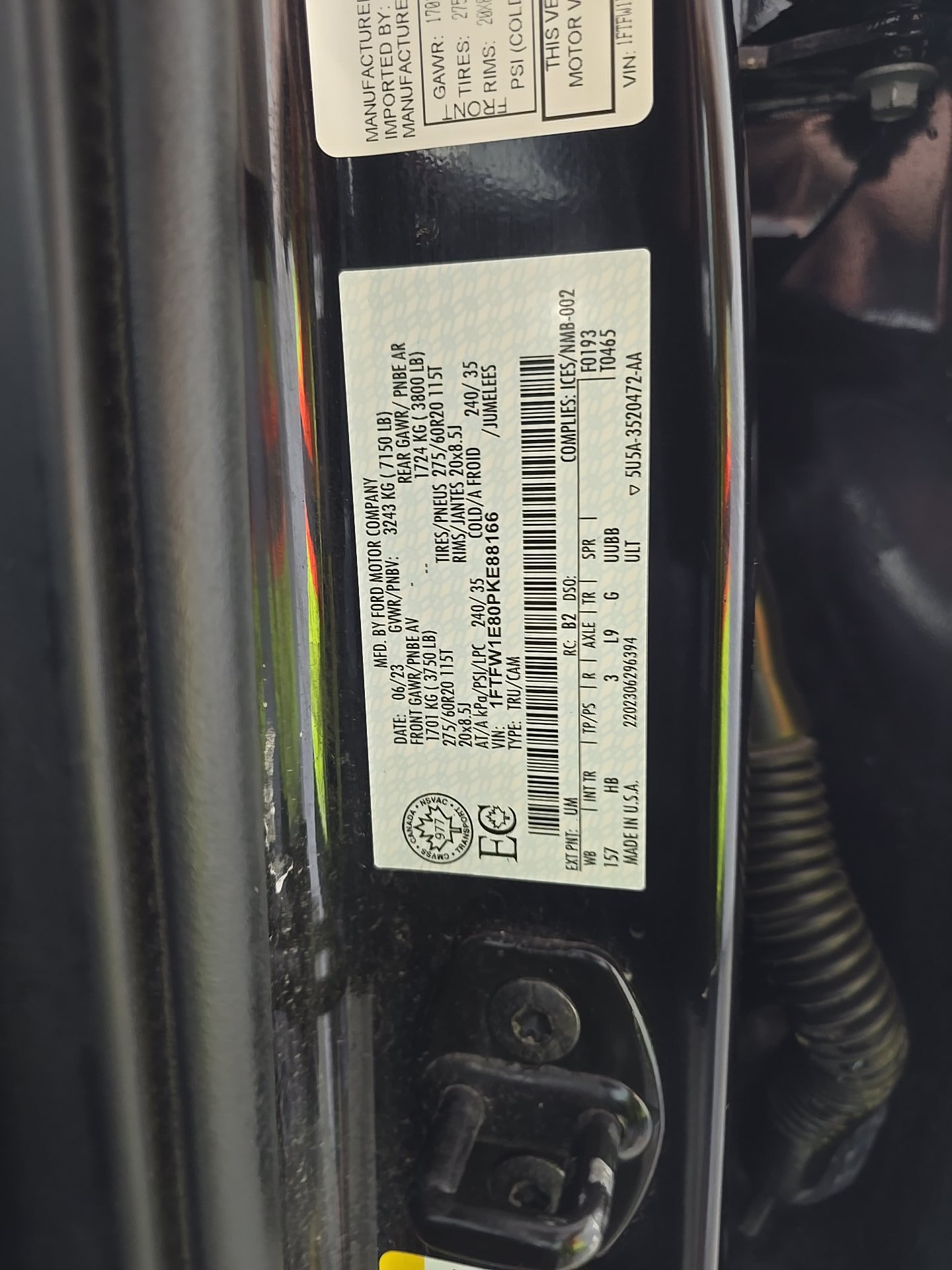2023 Ford F-150 Lariat AWD
