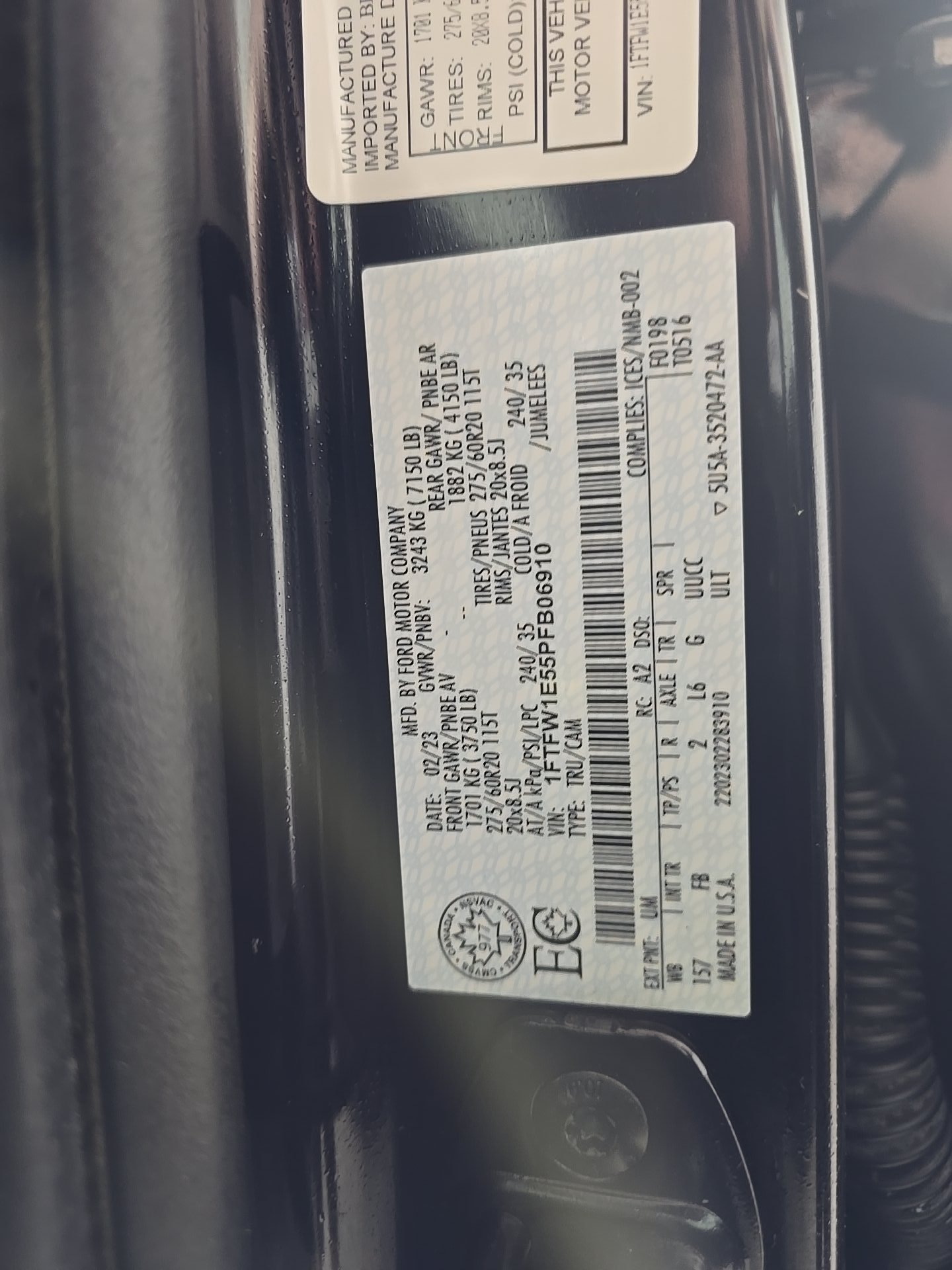 2023 Ford F-150 XLT AWD