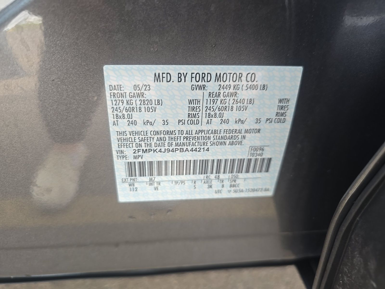 2023 Ford Edge SEL AWD