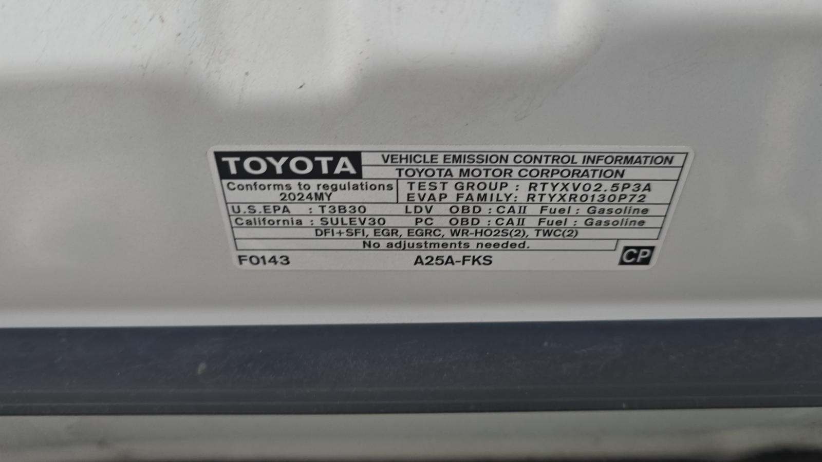 2024 Toyota Camry SE FWD