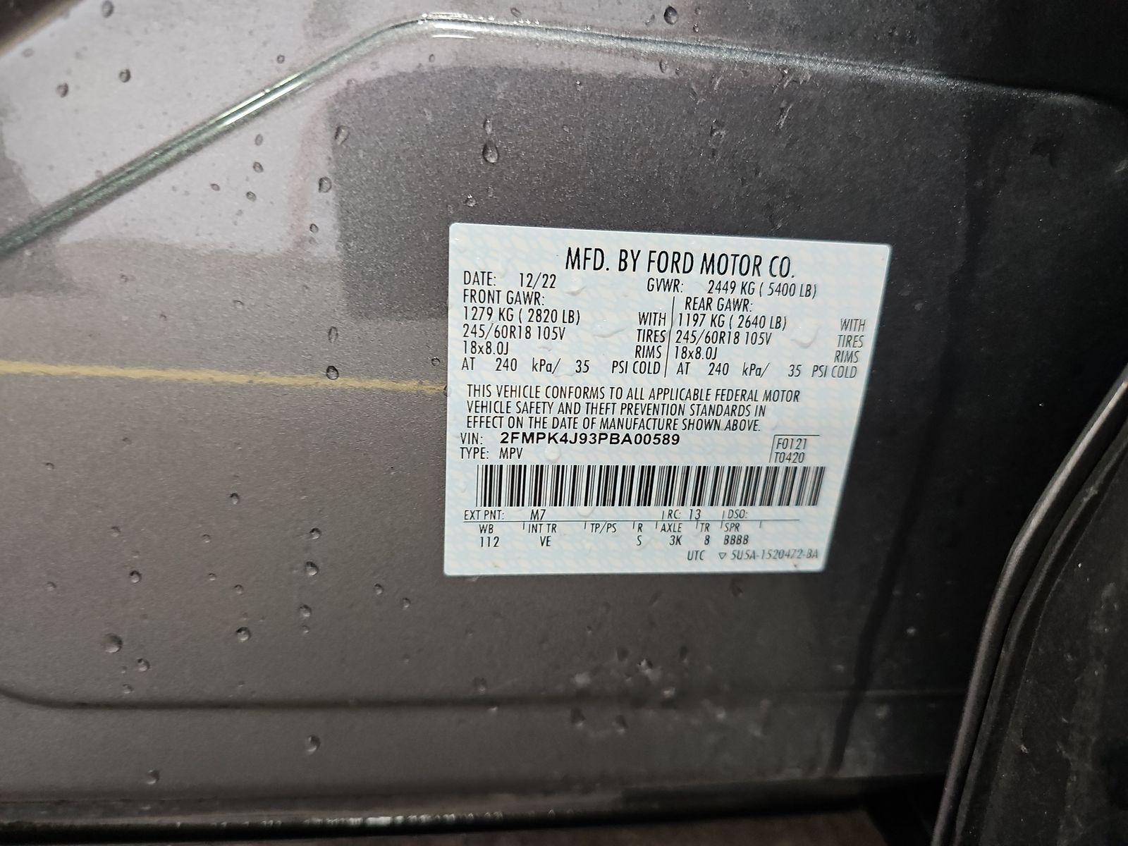 2023 Ford Edge SEL AWD