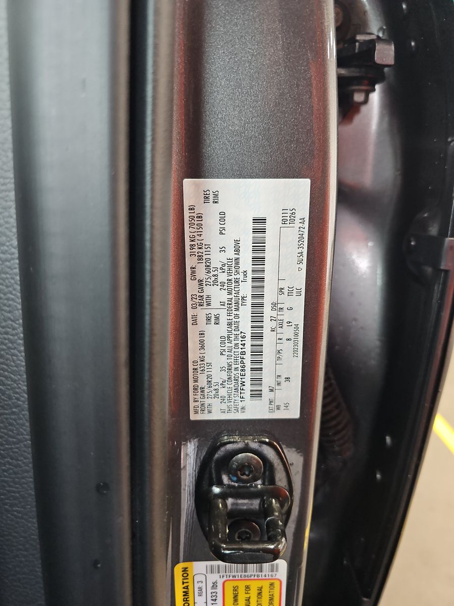 2023 Ford F-150 Platinum AWD
