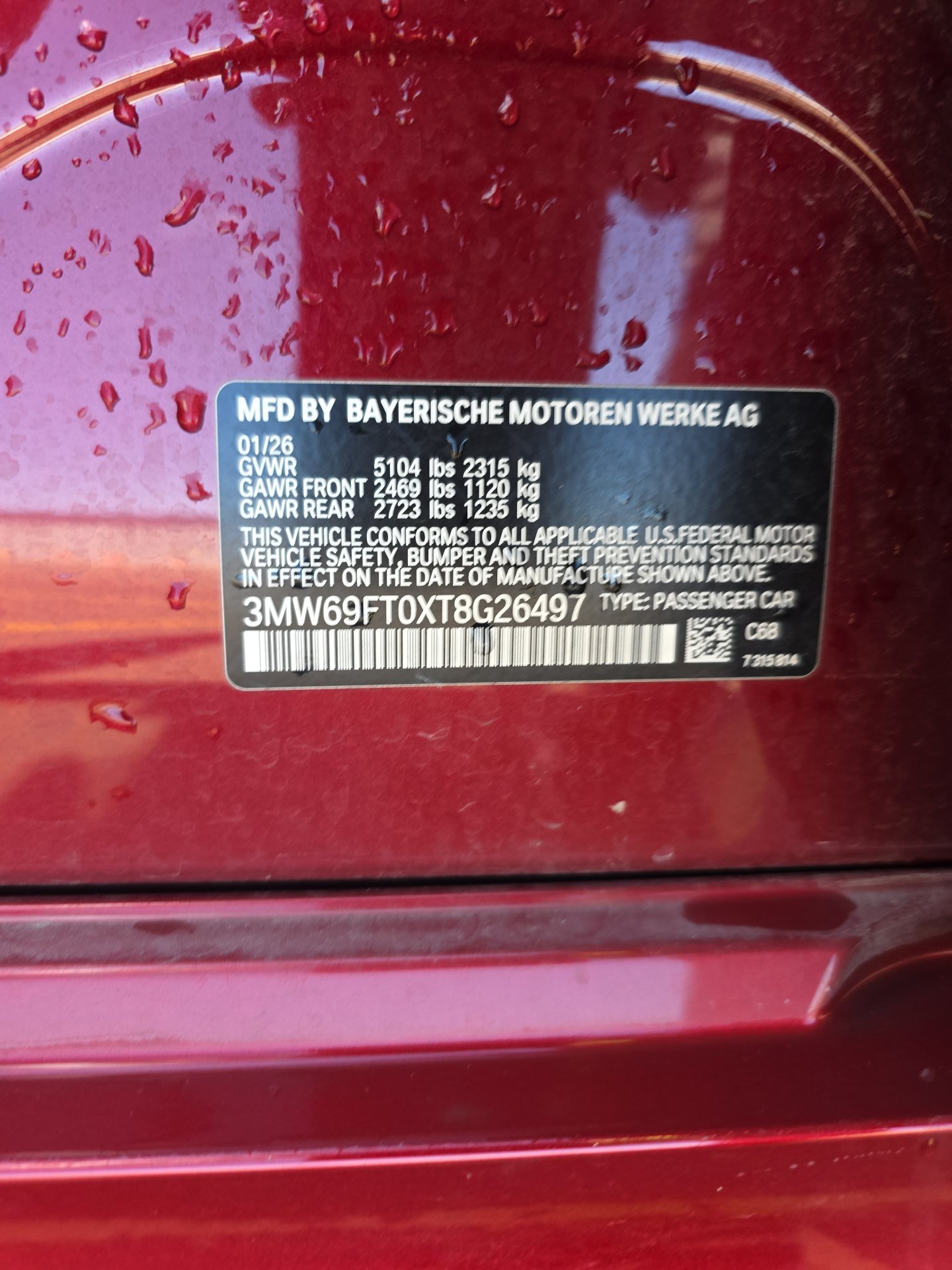 2026 BMW 3 Series M340i xDrive AWD