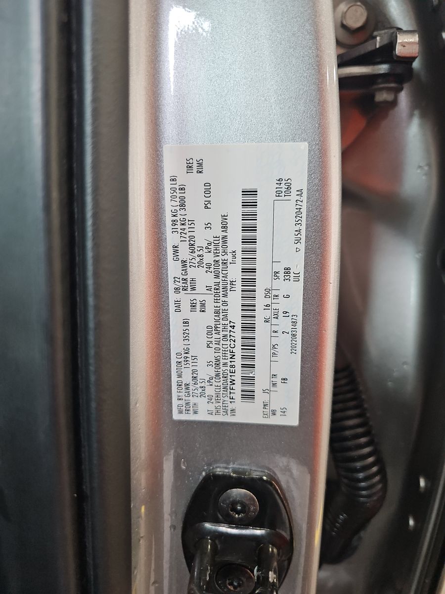 2022 Ford F-150 XLT AWD