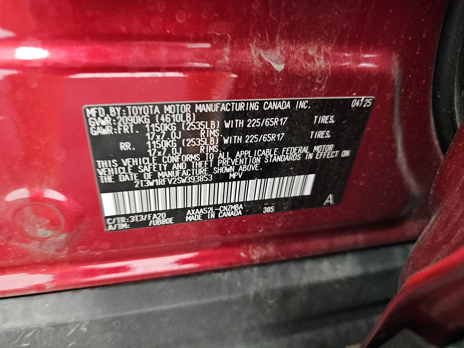 2025 Toyota RAV4 XLE FWD