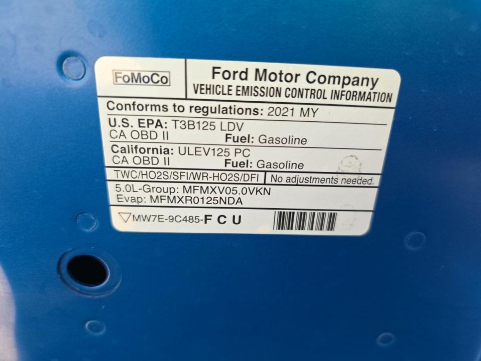 2021 Ford Mustang GT RWD