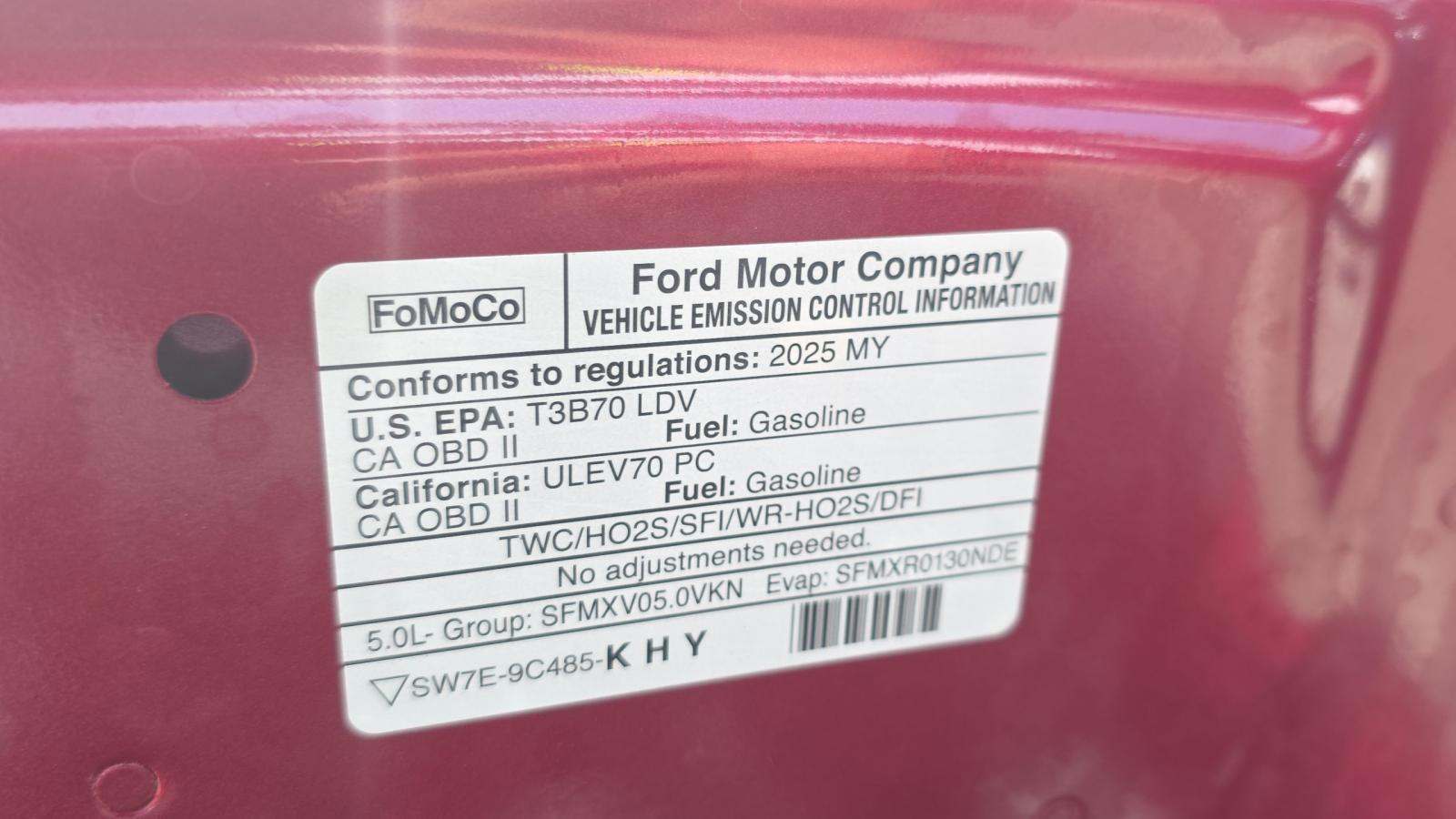 2025 Ford Mustang GT RWD