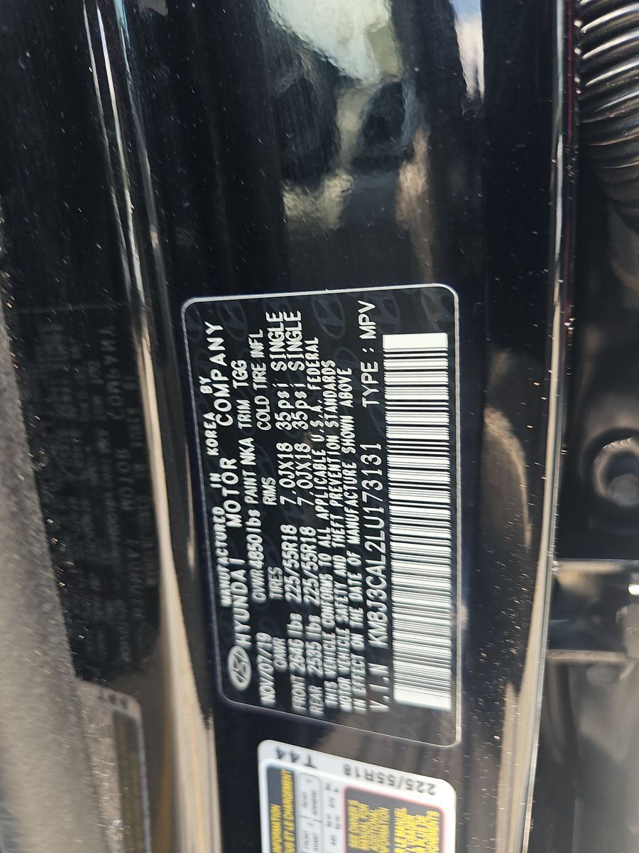 2020 Hyundai Tucson SEL AWD