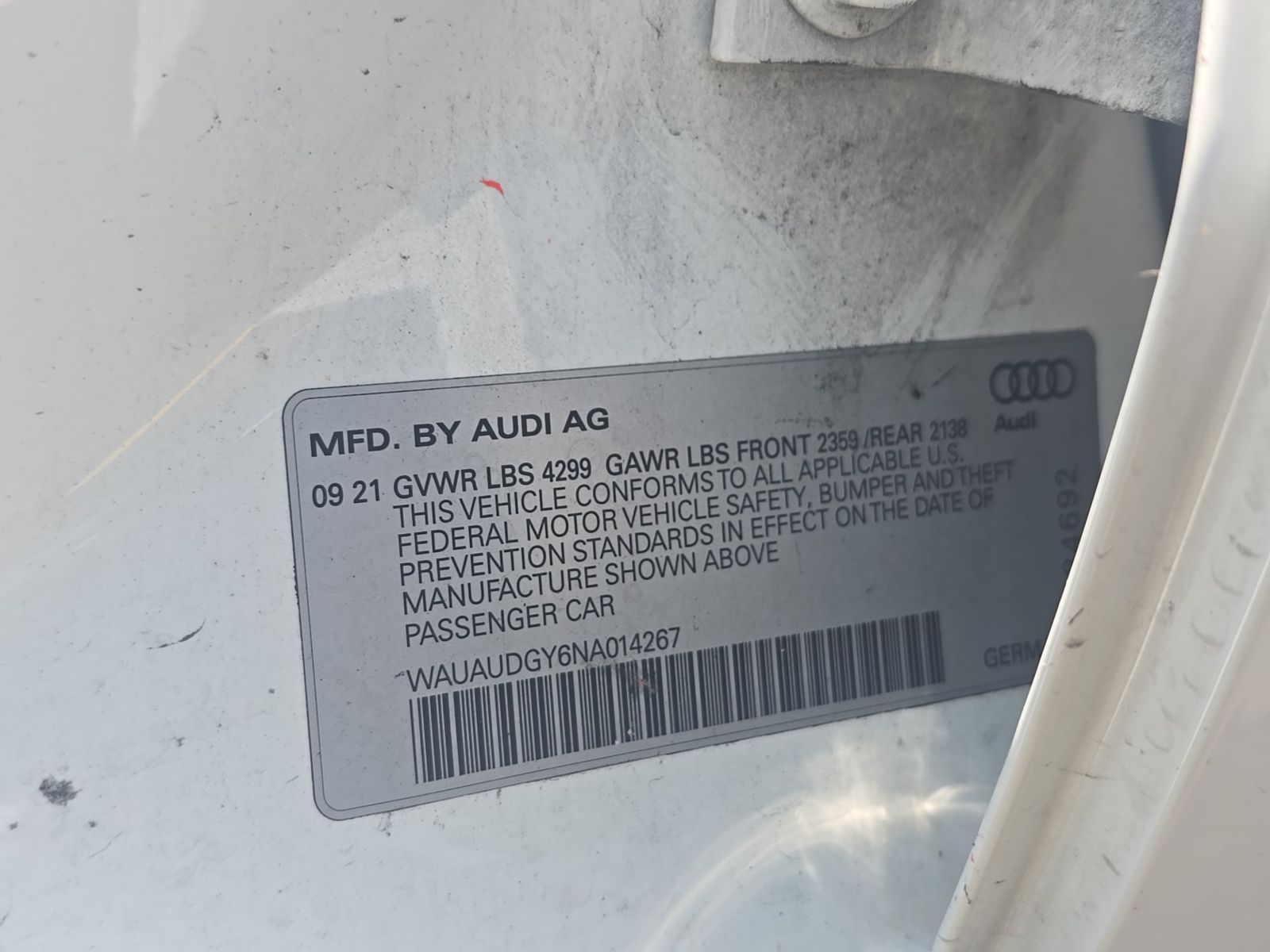 2022 Audi A3 2.0T Premium FWD
