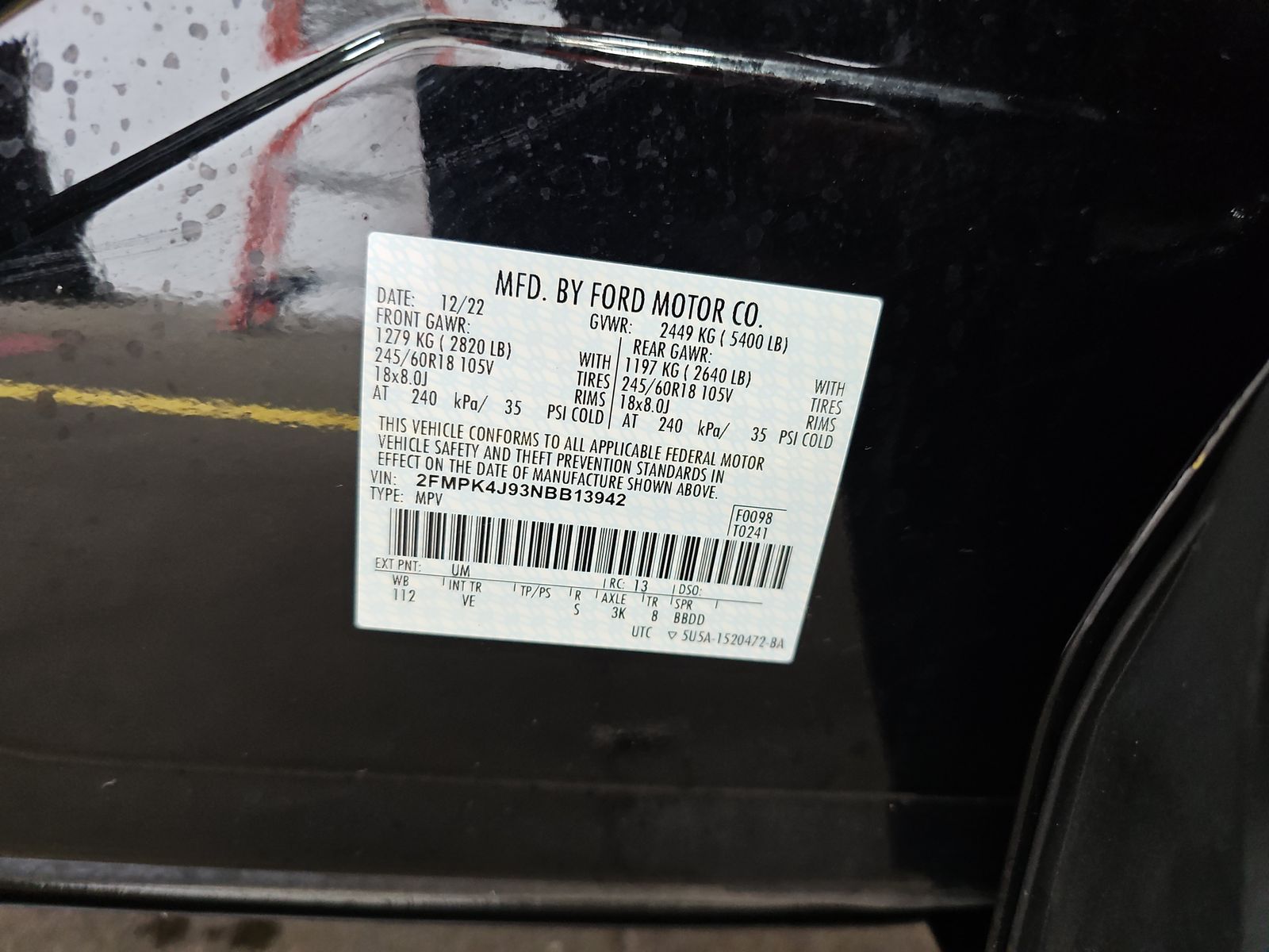 2022 Ford Edge SEL AWD