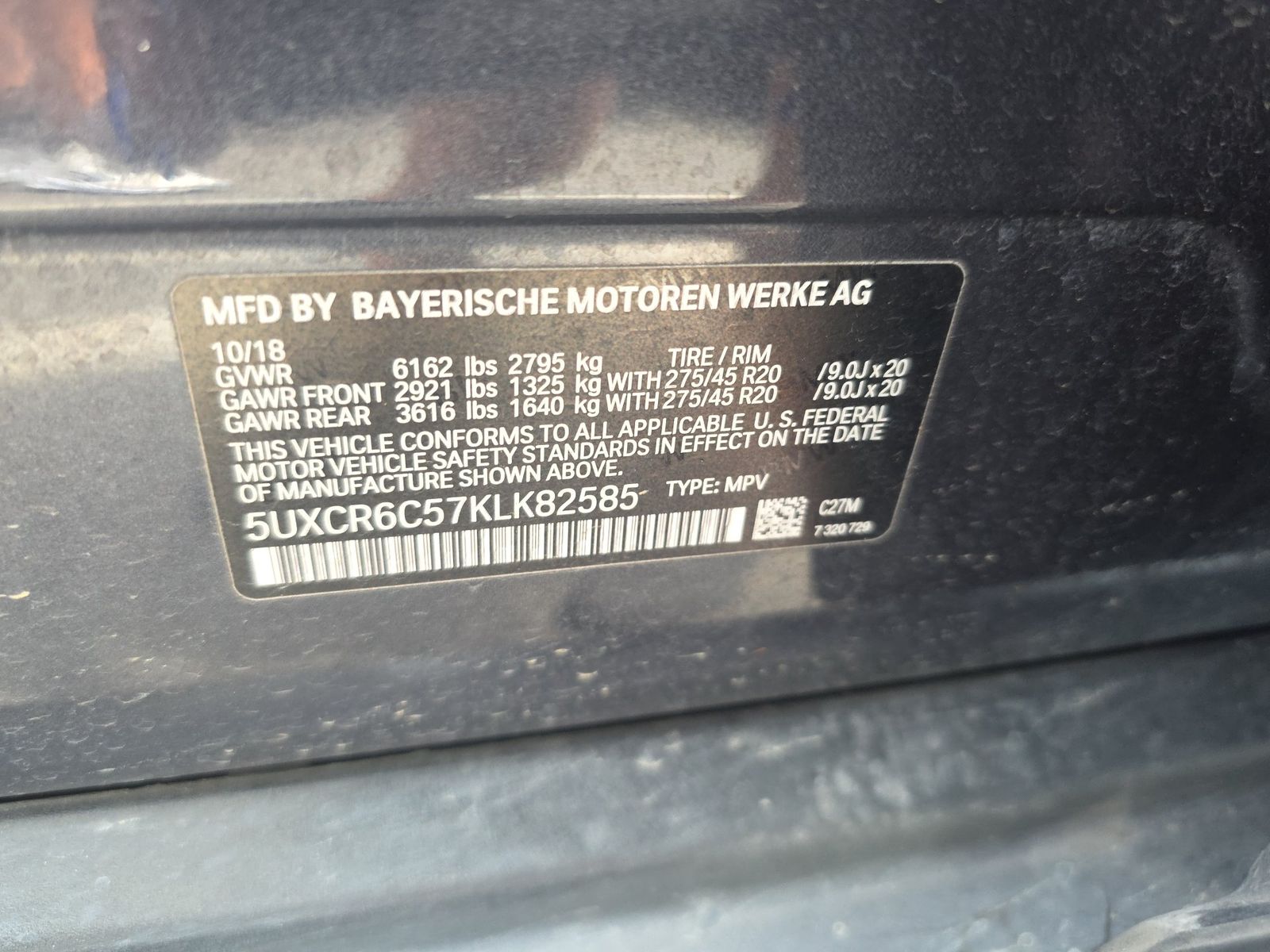 2019 BMW X5 xDrive40i AWD