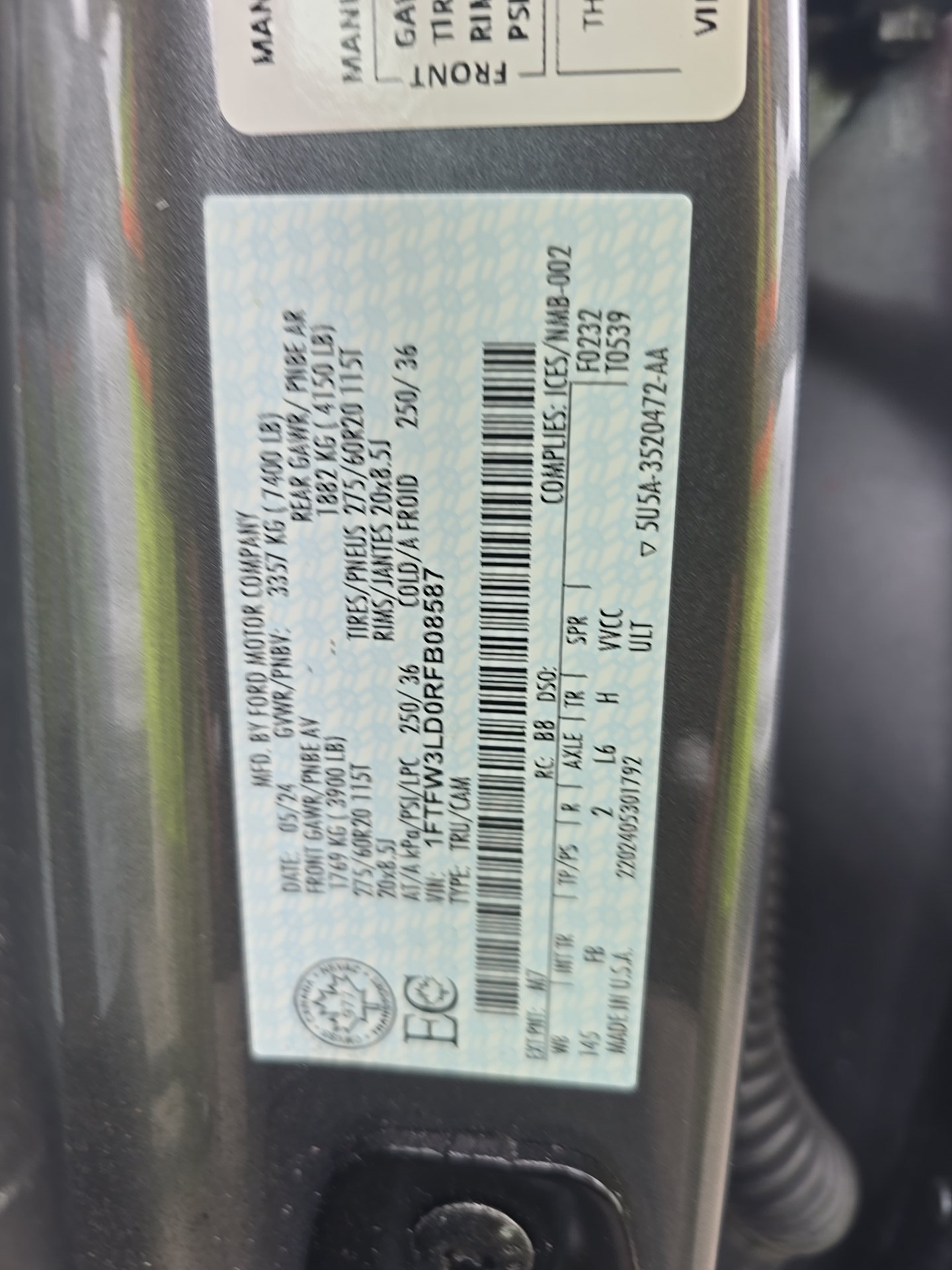 2024 Ford F-150 Hybrid XLT AWD