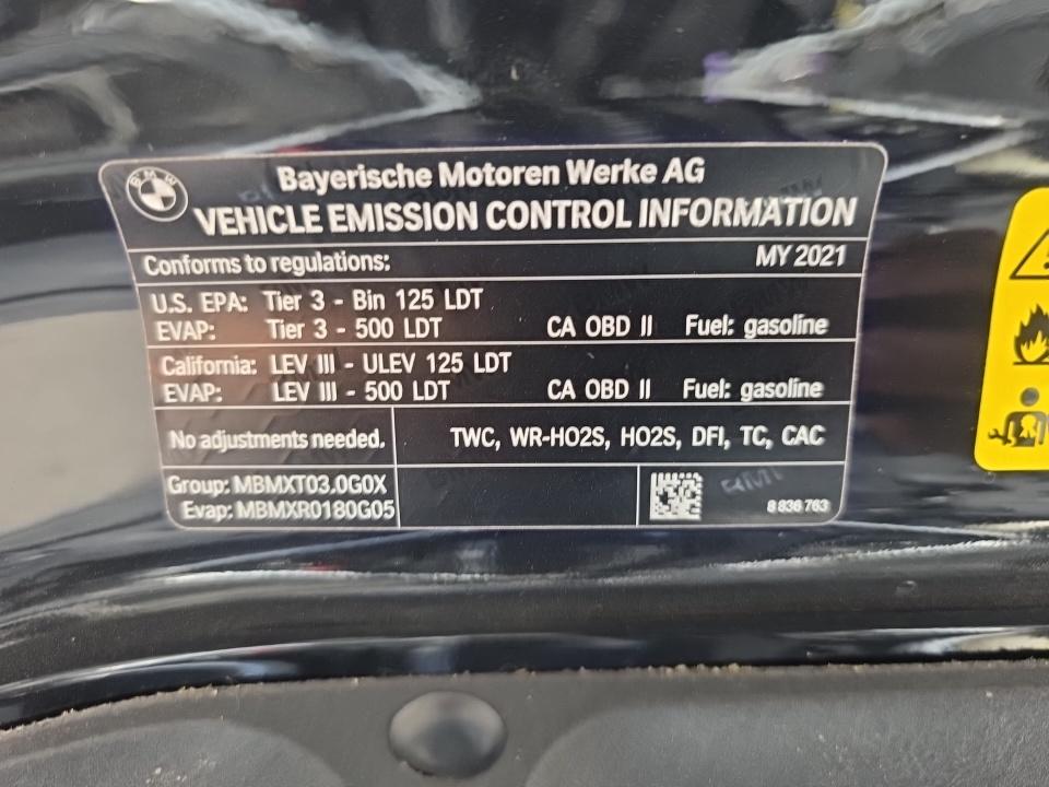 2021 BMW X5 sDrive40i RWD