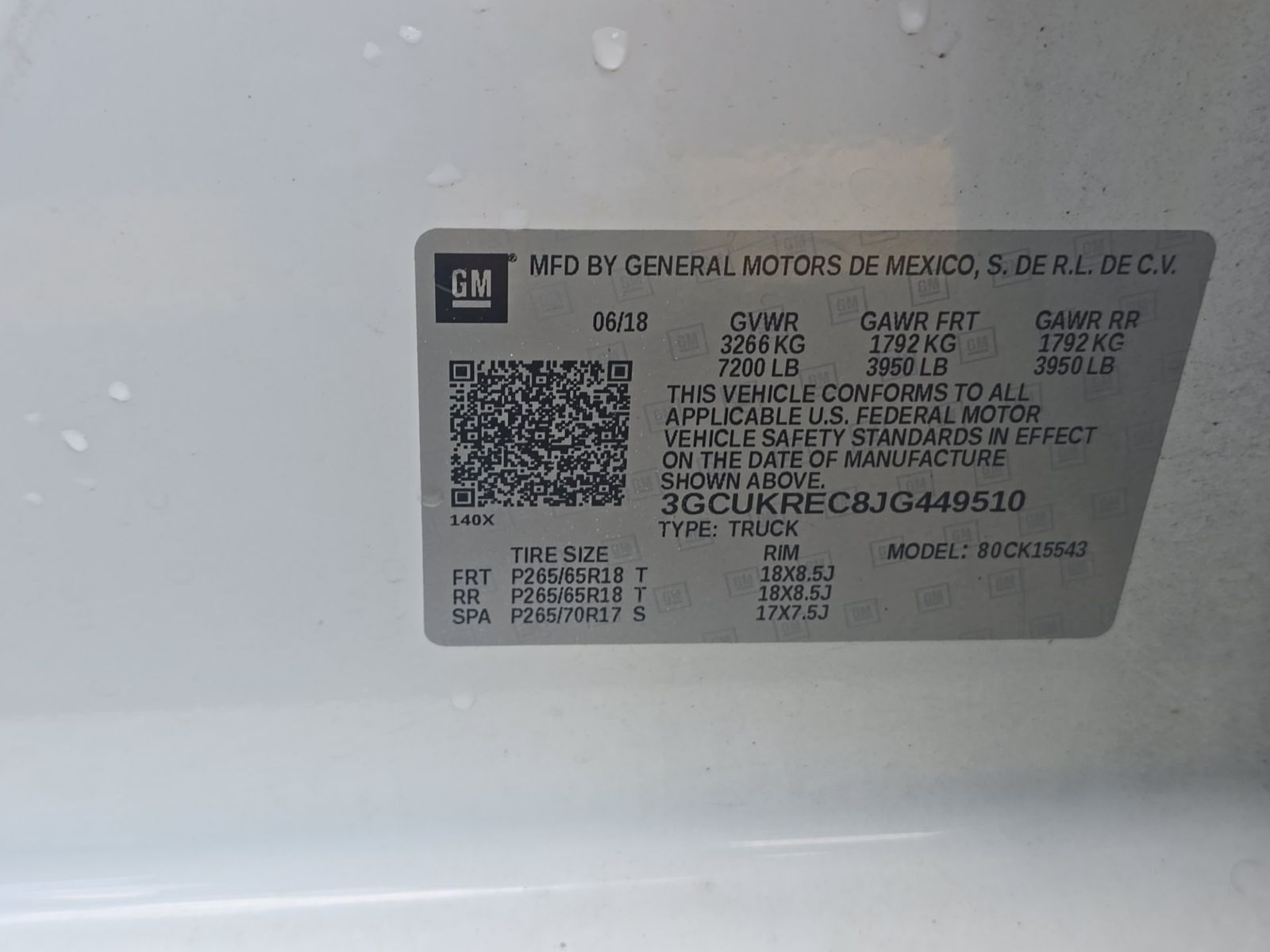 2018 Chevrolet Silverado 1500 LT Z71 AWD