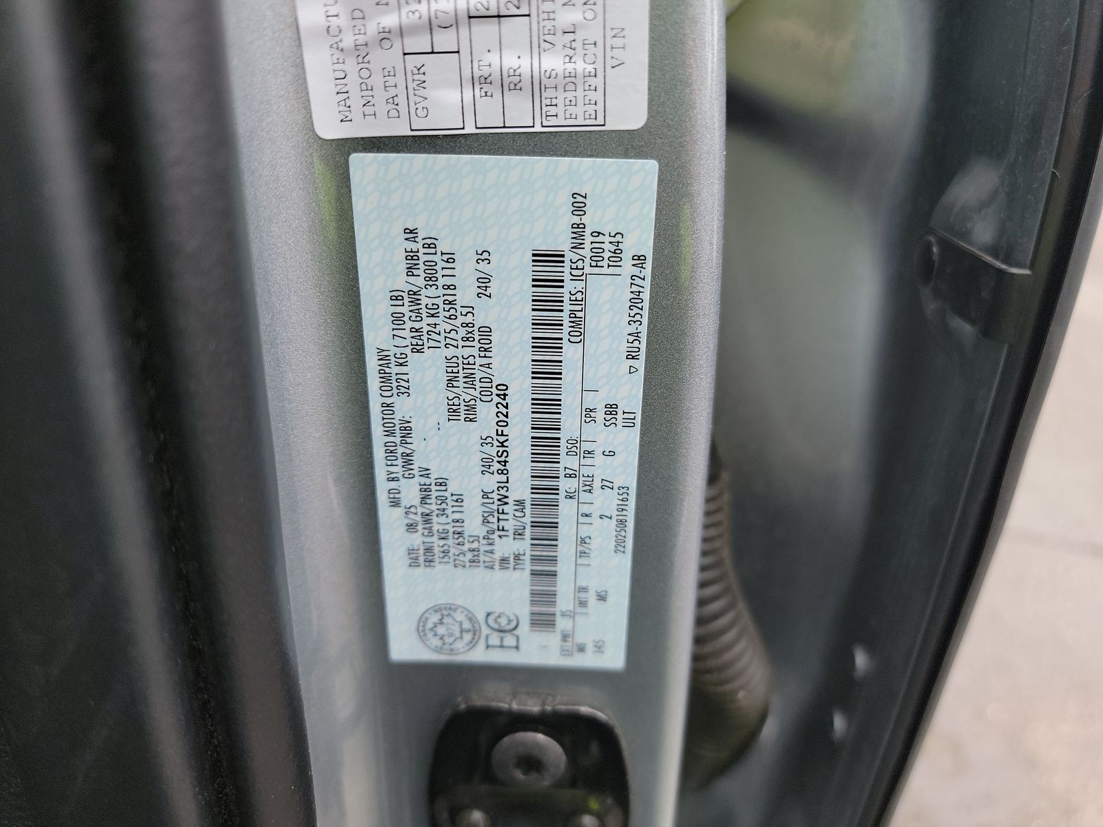 2025 Ford F-150 XLT AWD