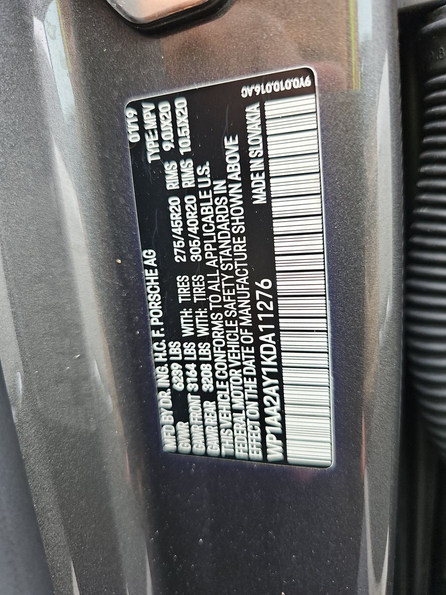2019 Porsche Cayenne Base AWD