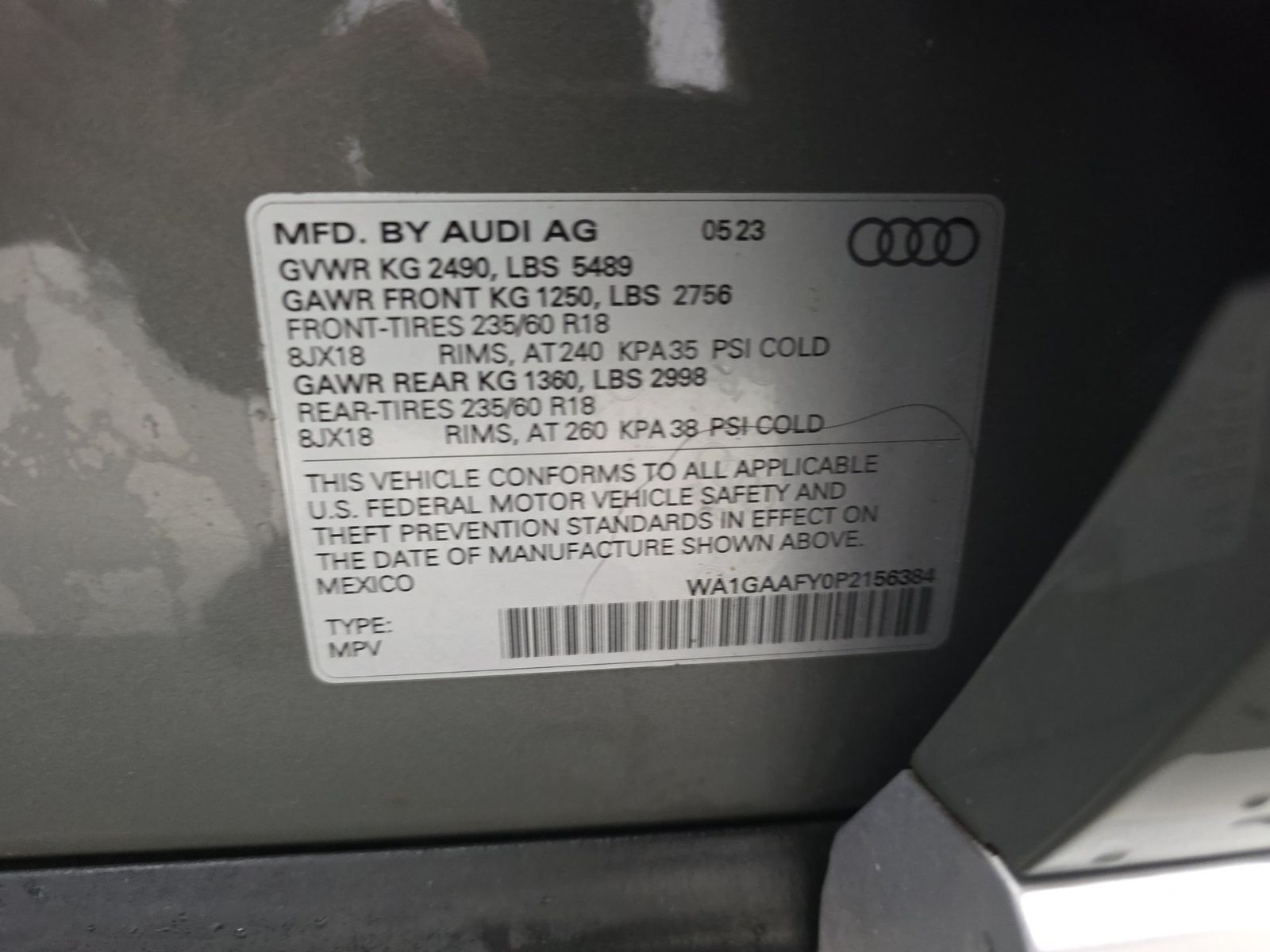 2023 Audi Q5 S line Premium AWD